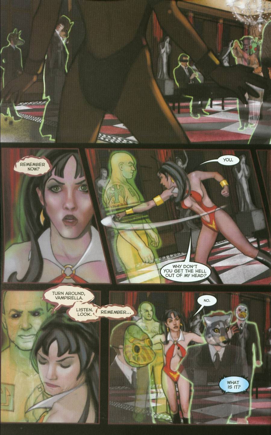Read online Vampirella (2001) comic -  Issue #9 - 11