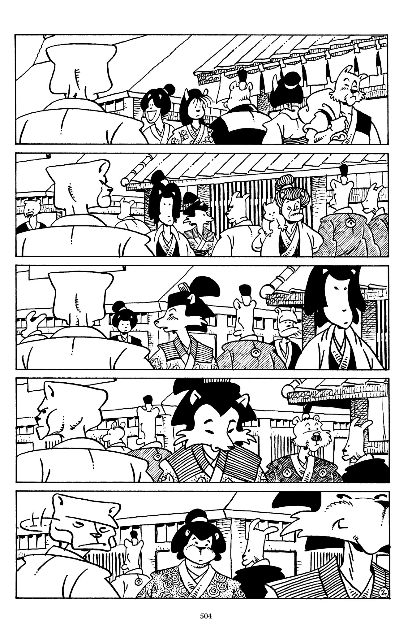 Read online The Usagi Yojimbo Saga comic -  Issue # TPB 3 - 499