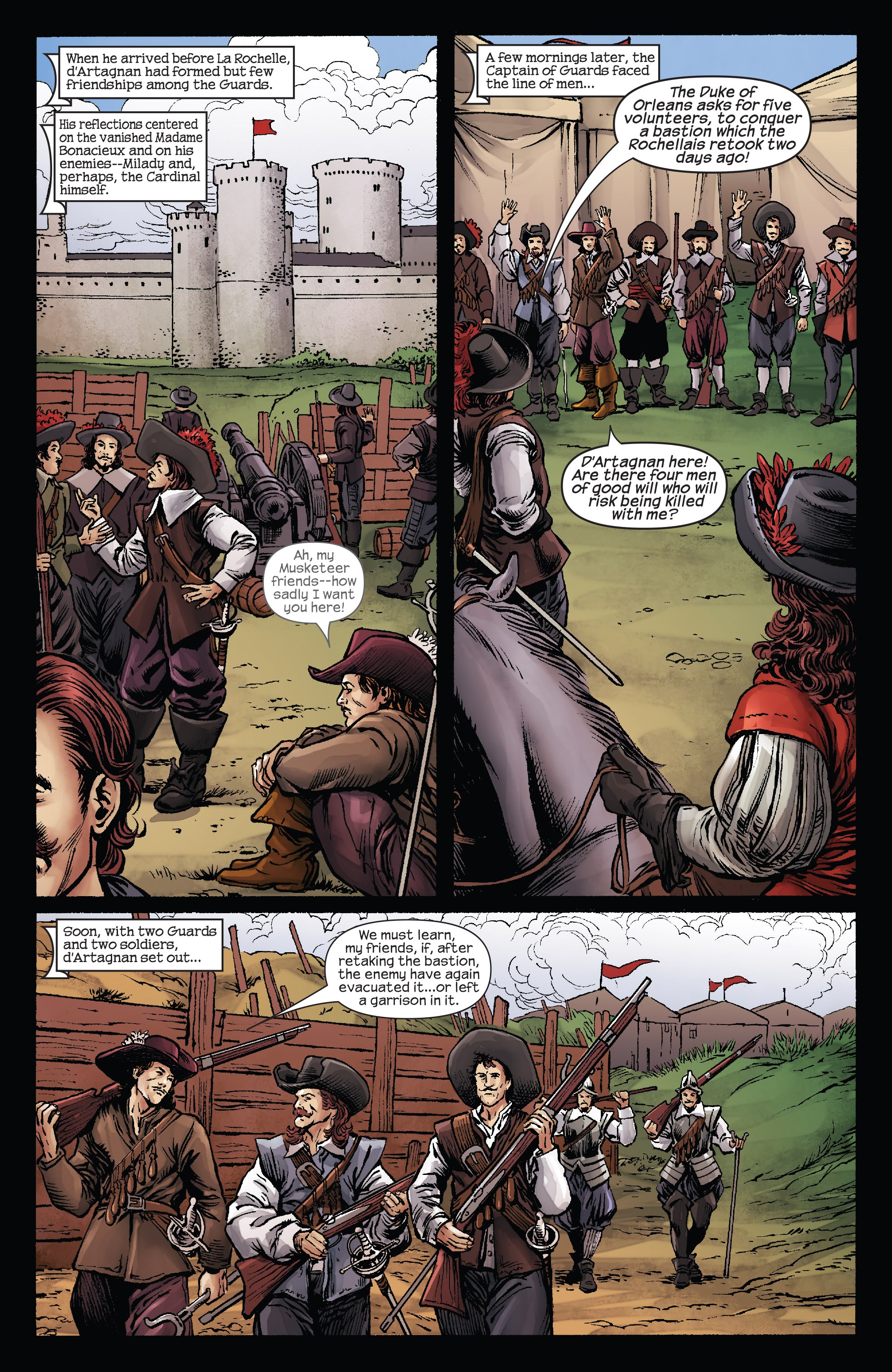 Read online Marvel Illustrated: The Three Musketeers comic -  Issue #4 - 17