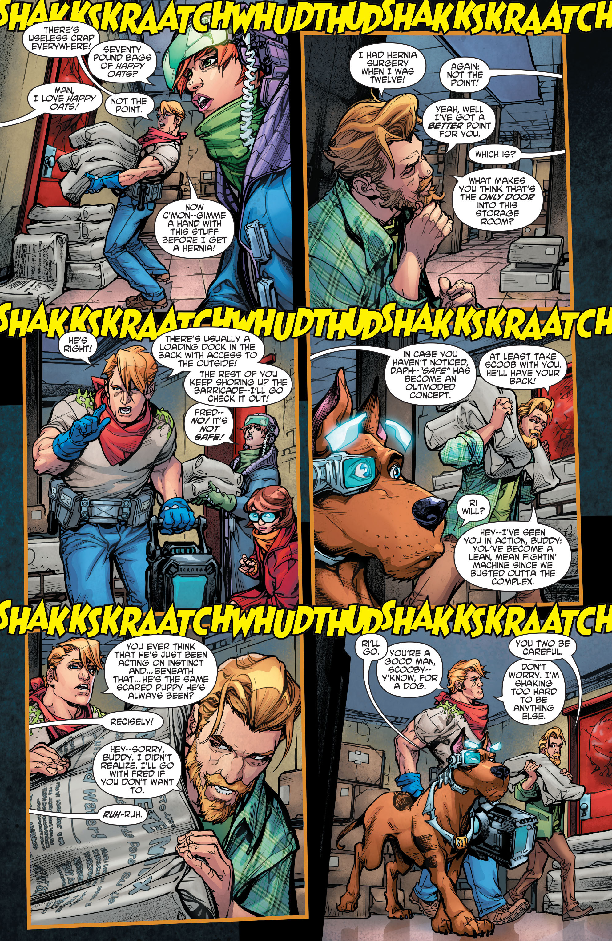 Read online Scooby Apocalypse comic -  Issue #5 - 11