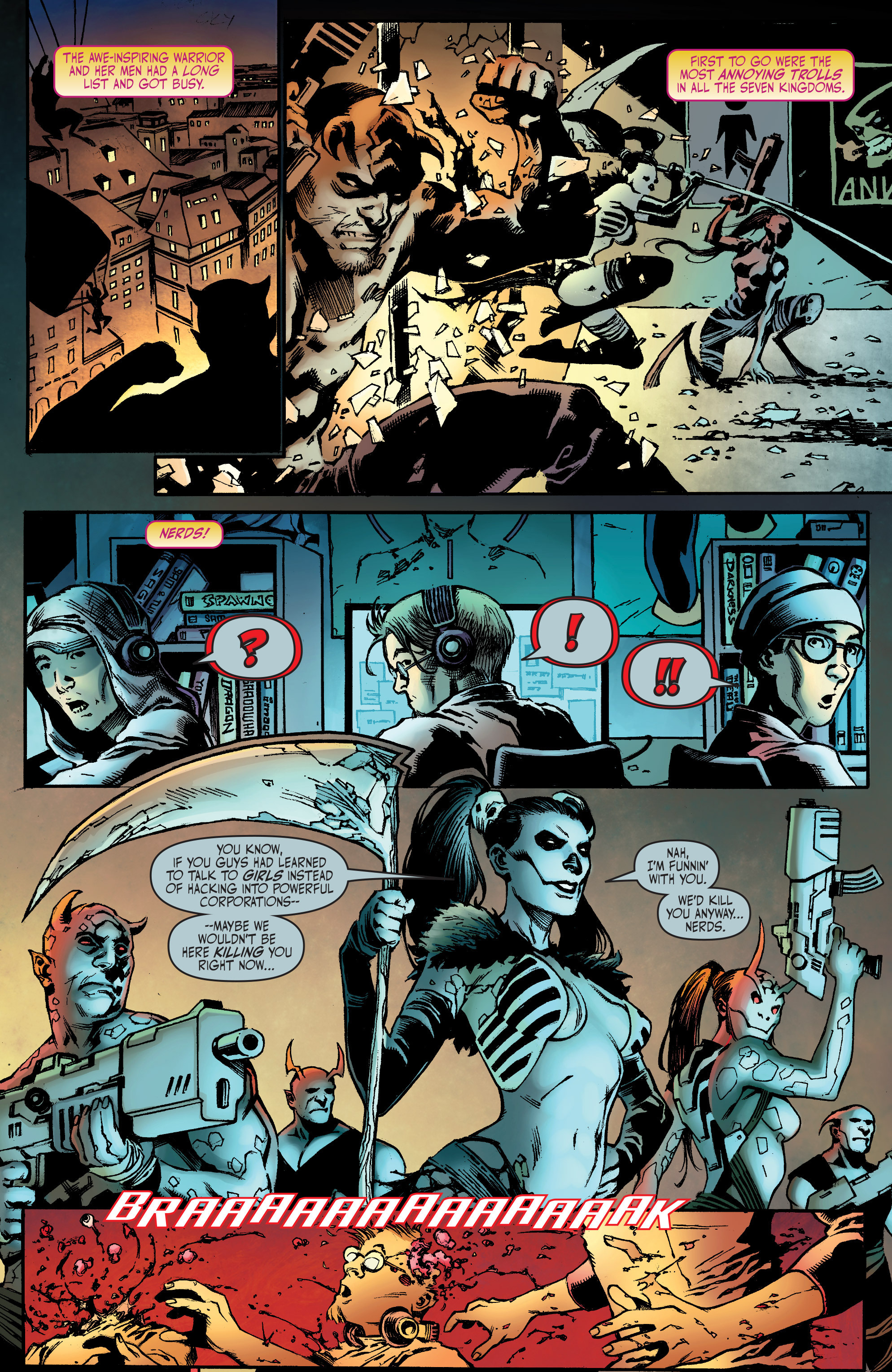 Read online Cyberforce (2012) comic -  Issue #11 - 12