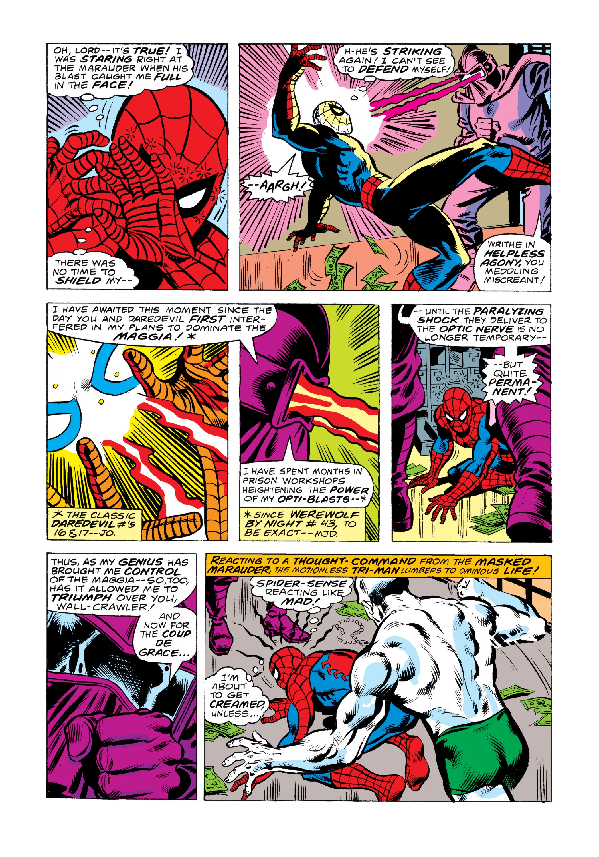 Read online Marvel Masterworks: The Spectacular Spider-Man comic -  Issue # TPB 2 (Part 2) - 91