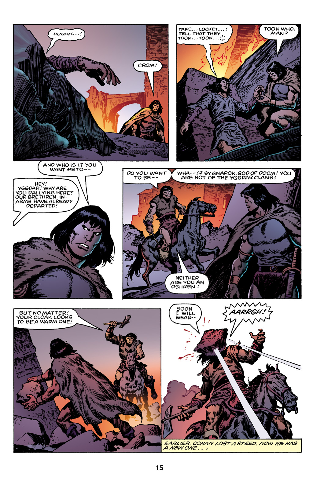 Read online The Chronicles of Conan comic -  Issue # TPB 20 (Part 1) - 16