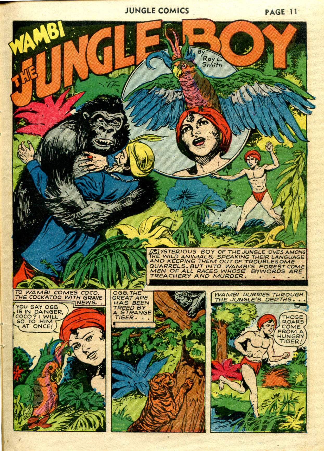 Read online Jungle Comics comic -  Issue #26 - 13