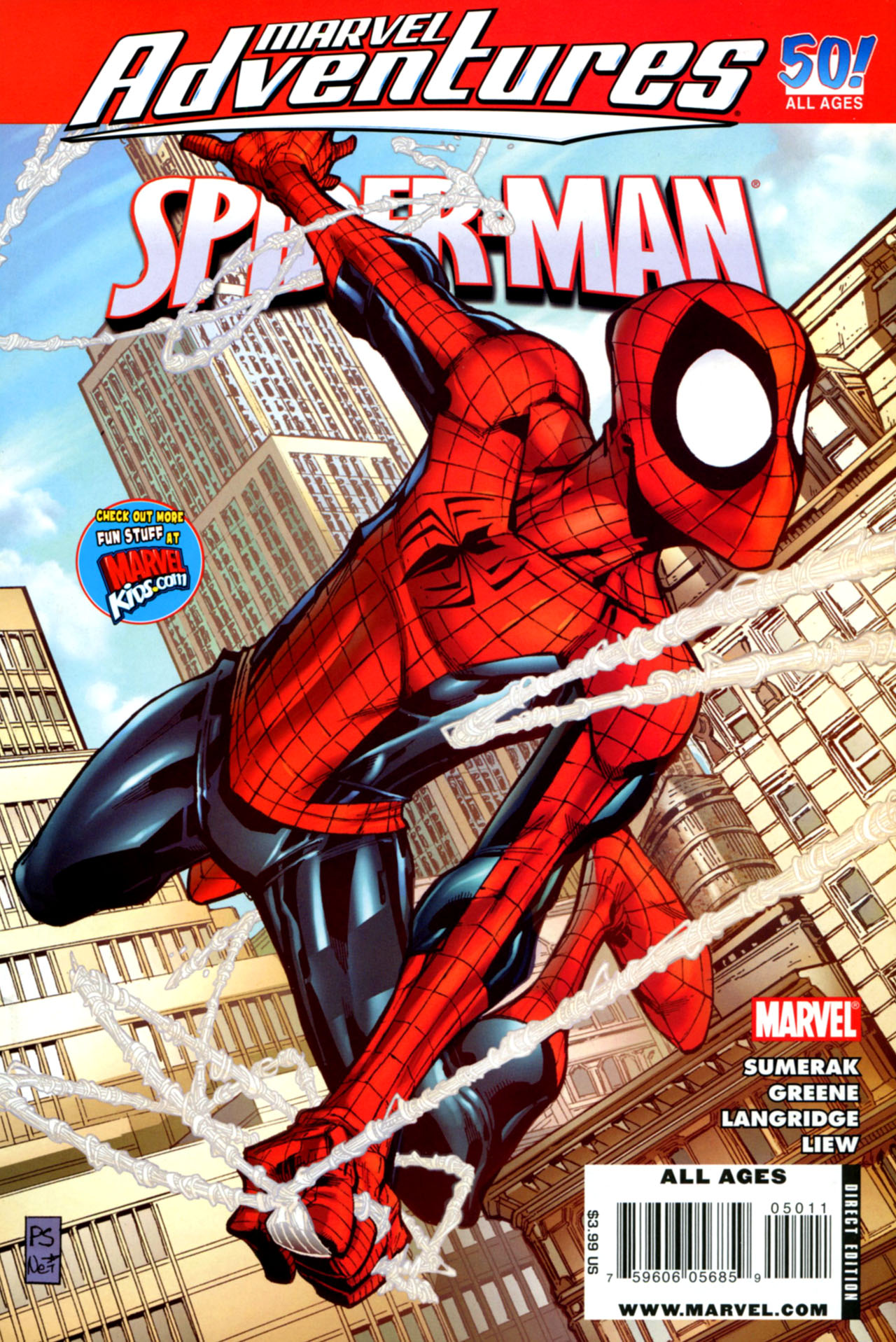 Read online Marvel Adventures Spider-Man (2005) comic -  Issue #50 - 1