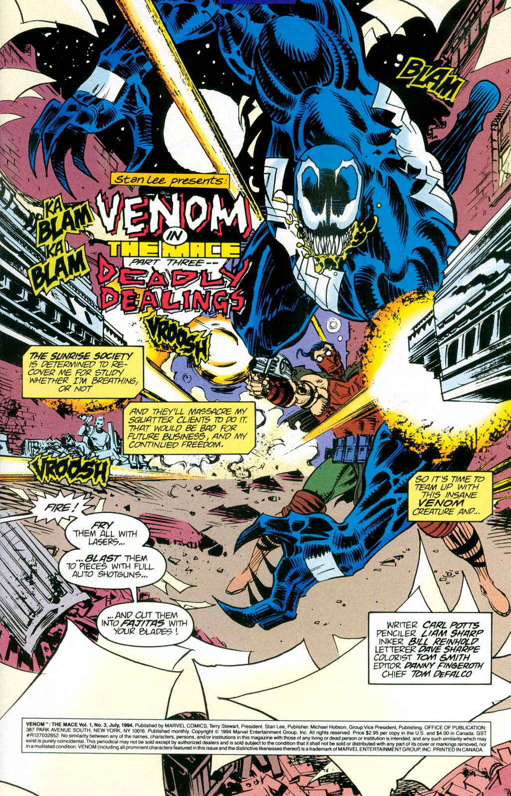 Read online Venom: The Mace comic -  Issue #3 - 2