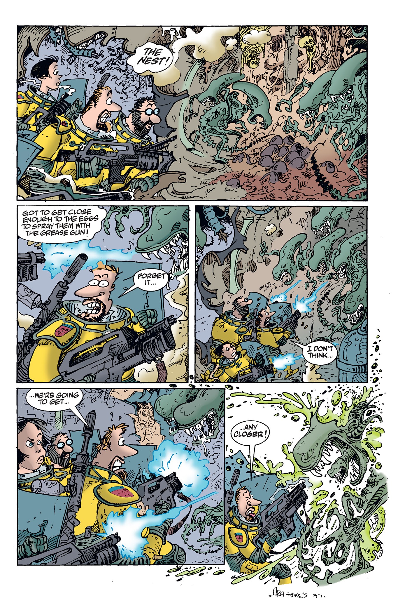 Read online Aliens: Havoc comic -  Issue # _TPB - 40