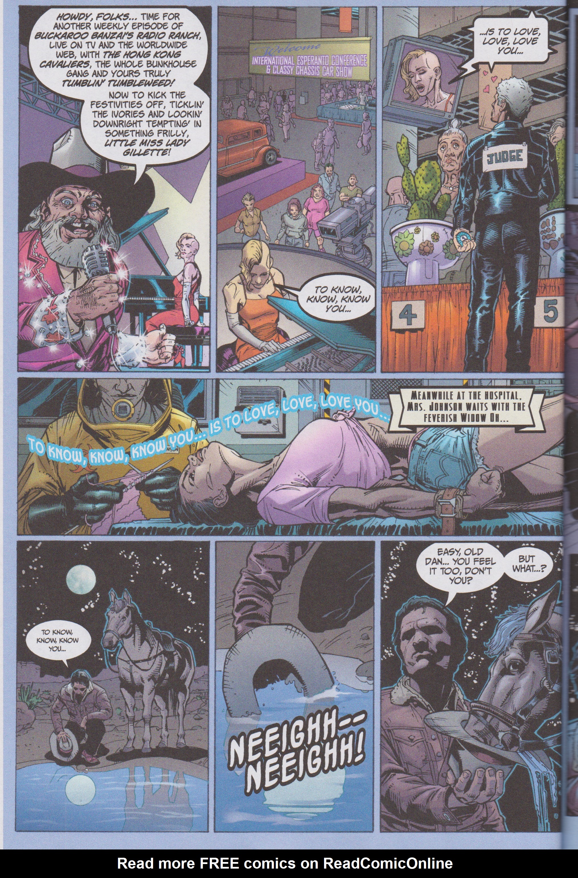 Read online Buckaroo Banzai: Return of the Screw (2007) comic -  Issue # TPB - 31