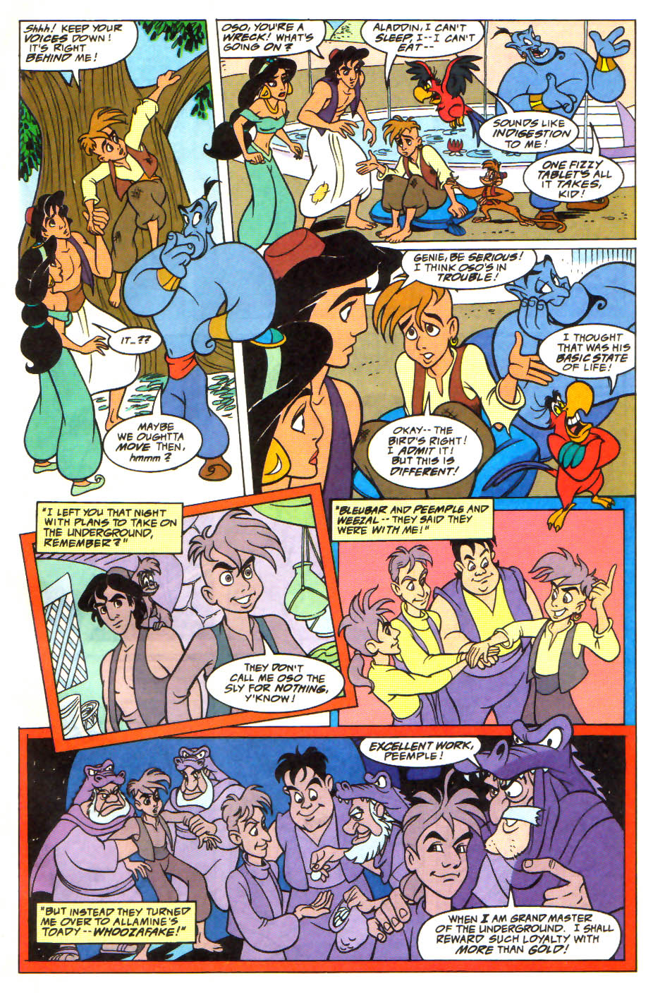 Read online Disney's Aladdin comic -  Issue #4 - 14