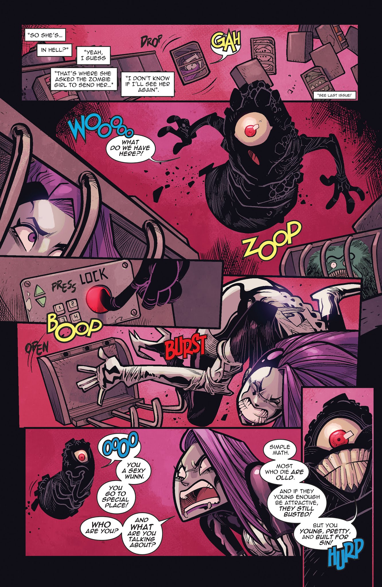 Read online Vampblade Season 3 comic -  Issue #7 - 17
