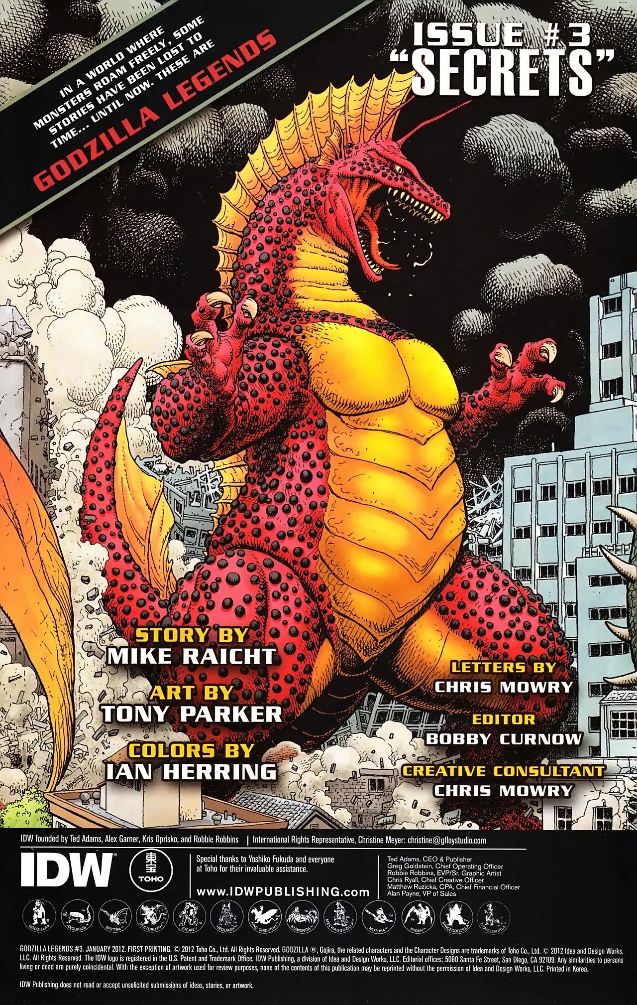 Read online Godzilla Legends comic -  Issue #3 - 3