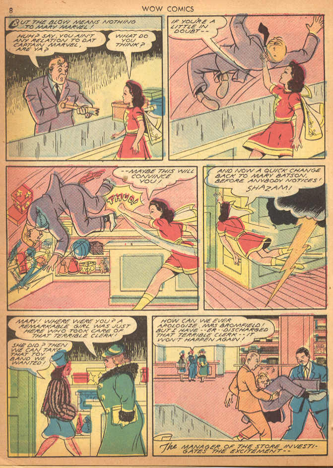 Read online Wow Comics comic -  Issue #9 - 8