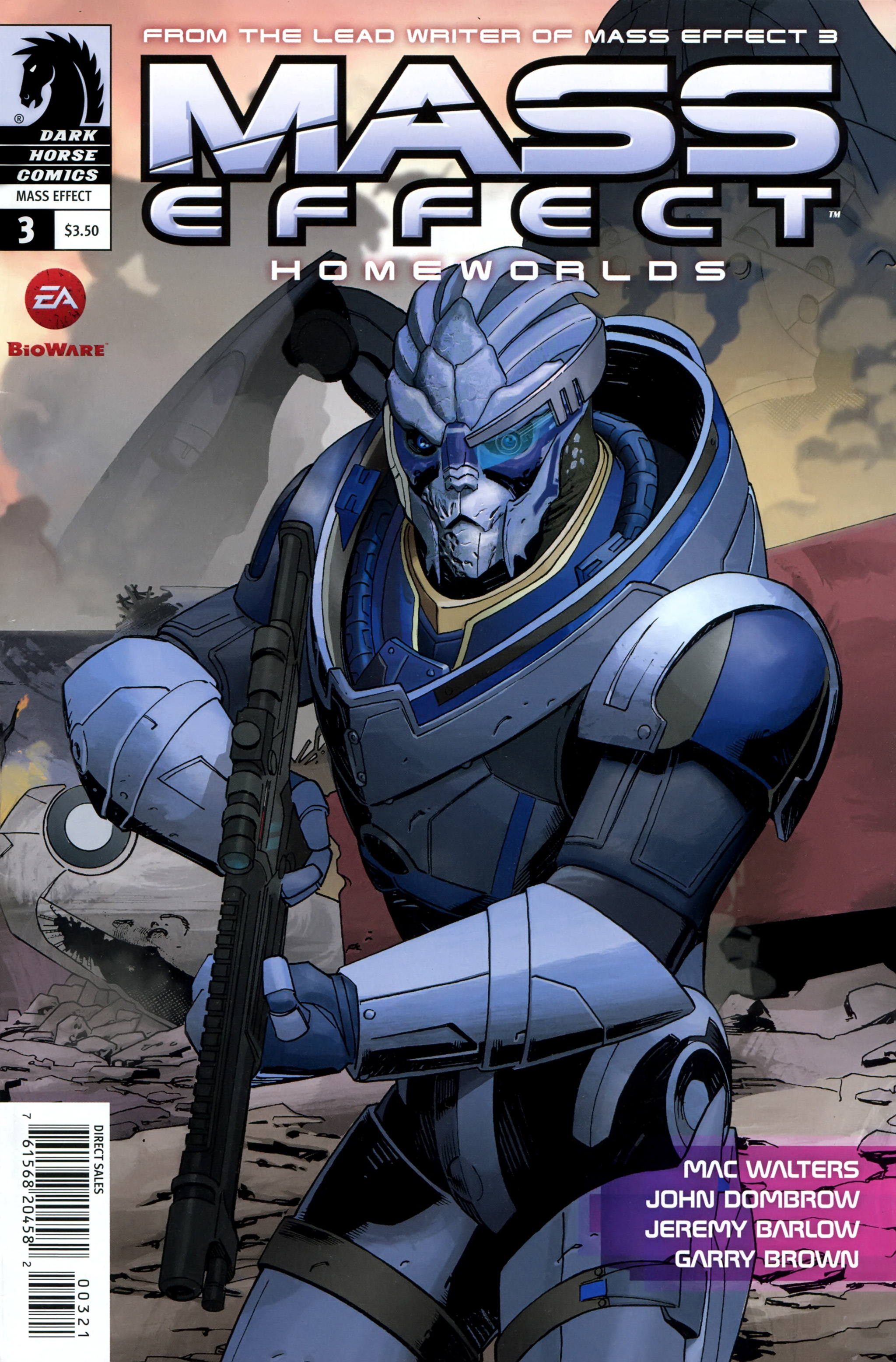 Read online Mass Effect: Homeworlds comic -  Issue #3 - 1