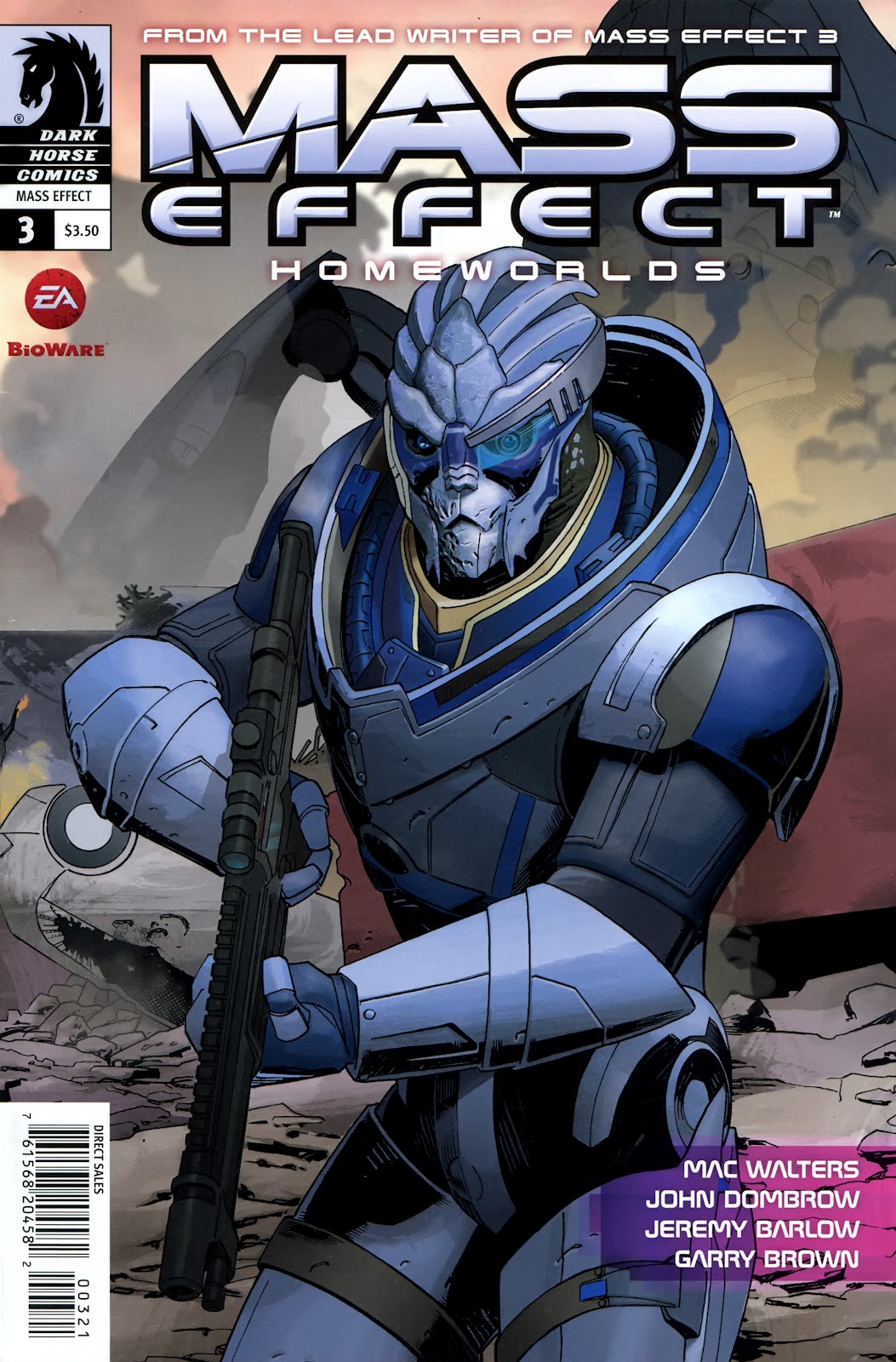 Mass Effect: Homeworlds Issue #3 #3 - English 1