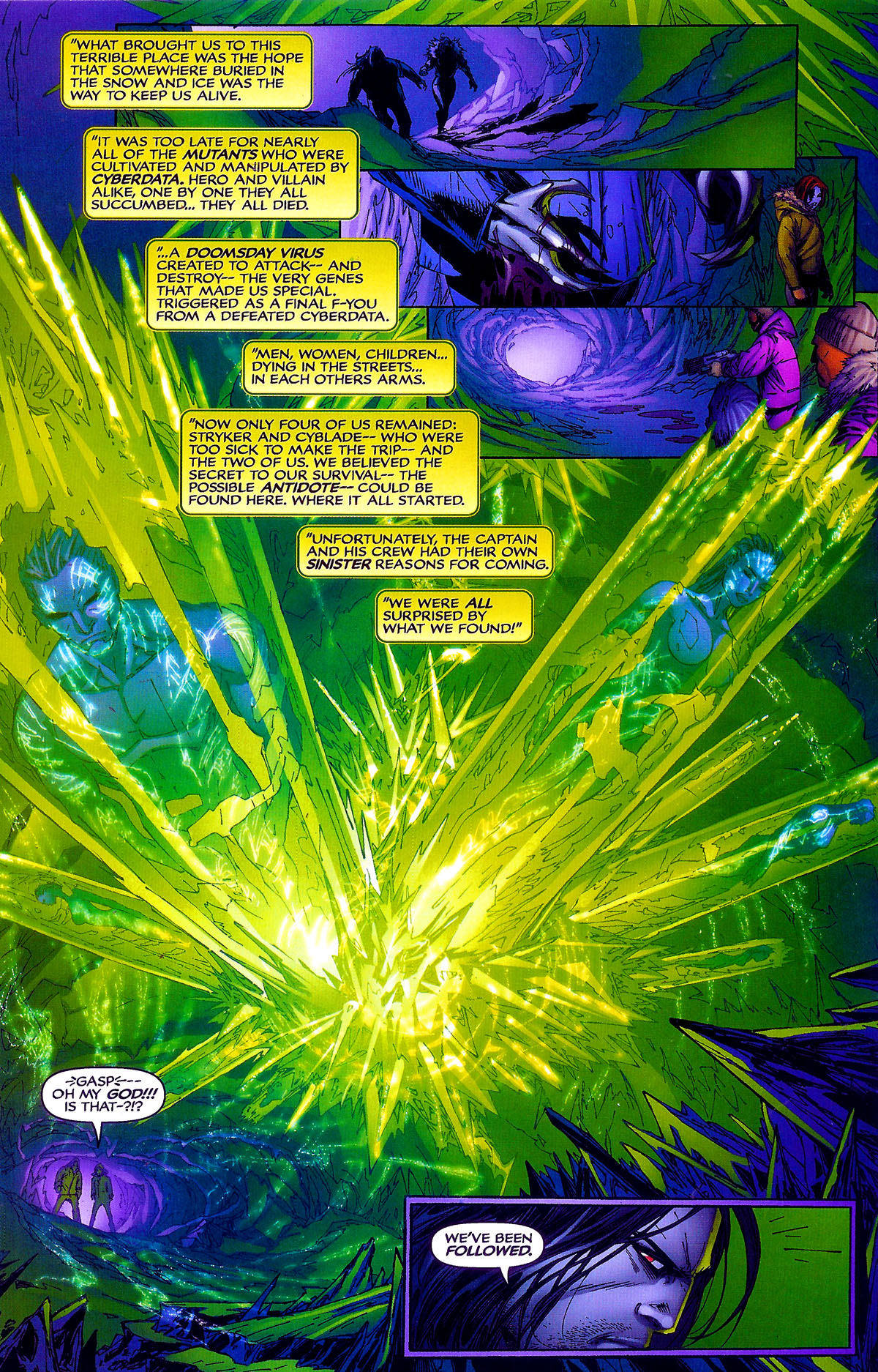 Read online Cyberforce (2006) comic -  Issue #0 - 14