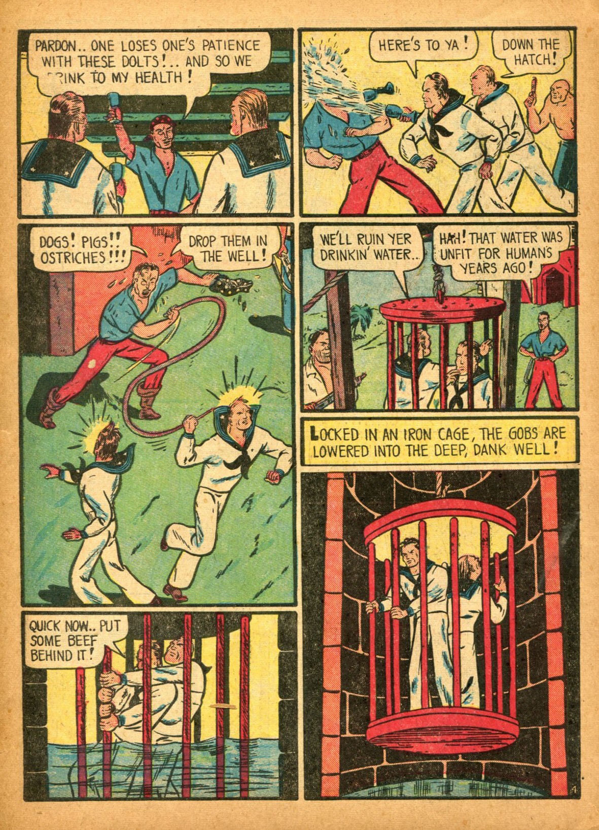 Read online Samson (1940) comic -  Issue #2 - 54