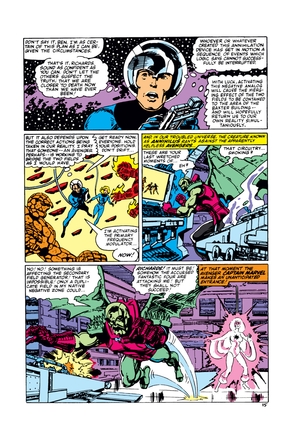 Read online Fantastic Four (1961) comic -  Issue #256 - 15