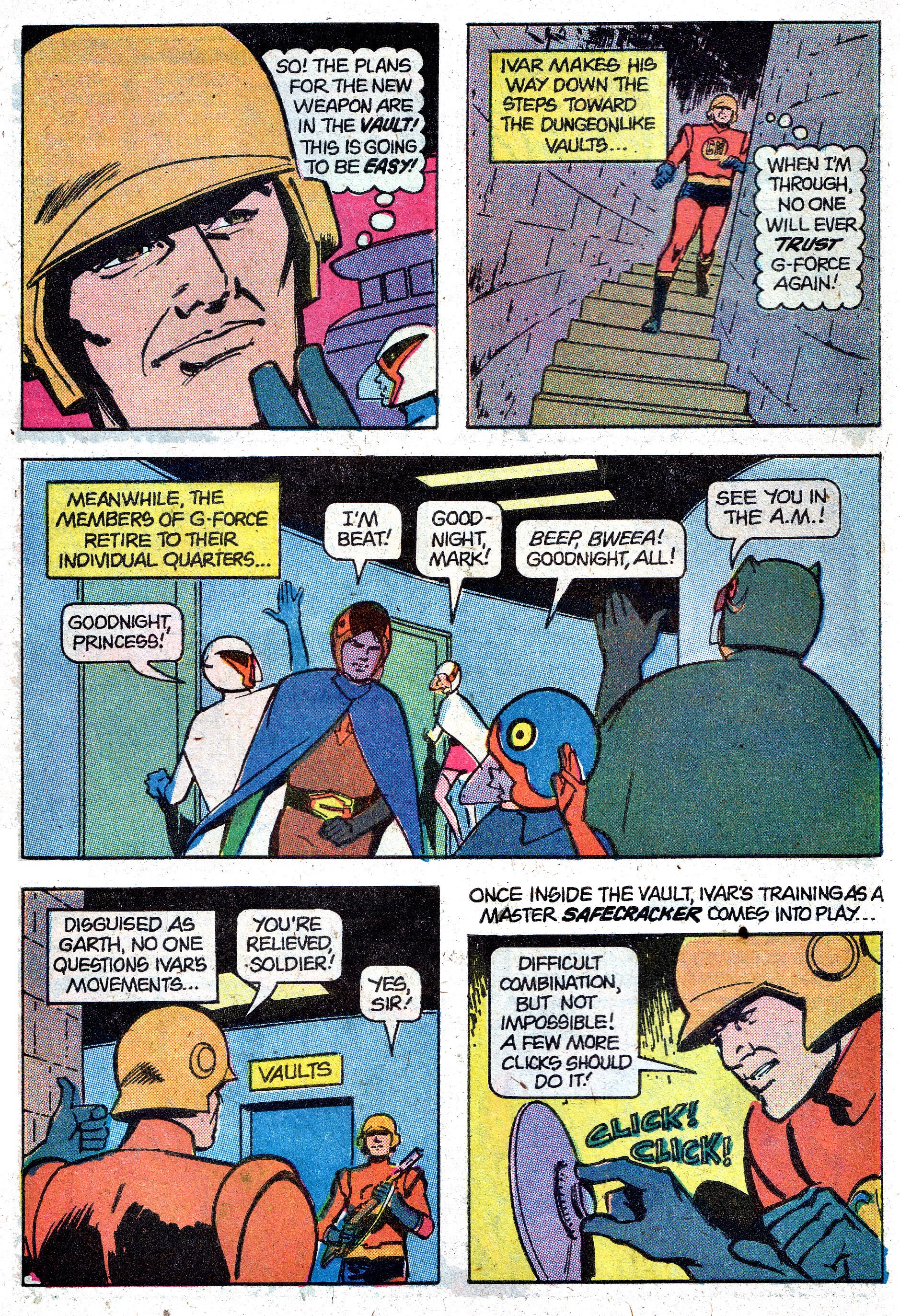 Read online Battle of the Planets (1979) comic -  Issue #7 - 8