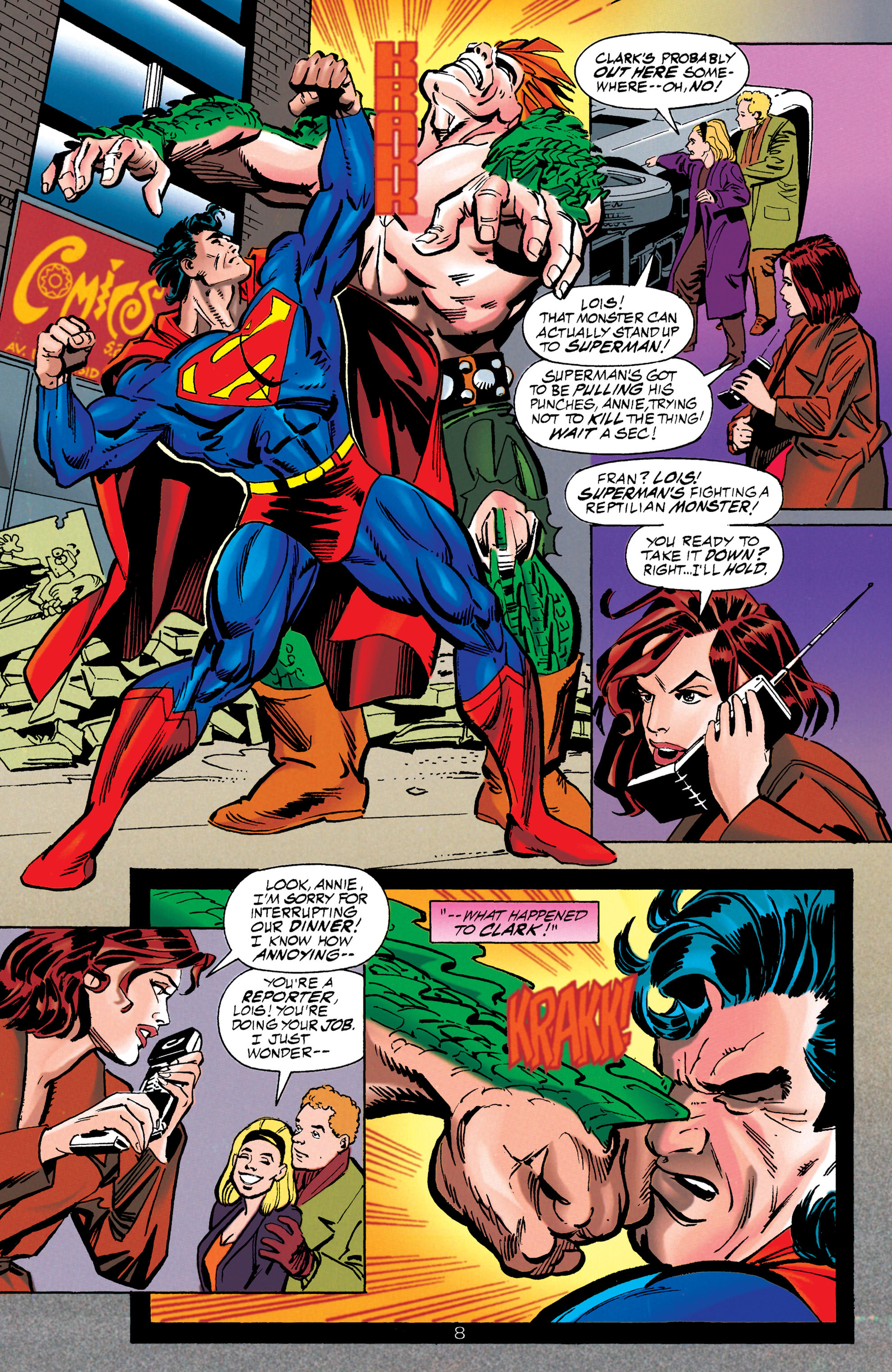 Read online Superman: The Man of Steel (1991) comic -  Issue #53 - 8