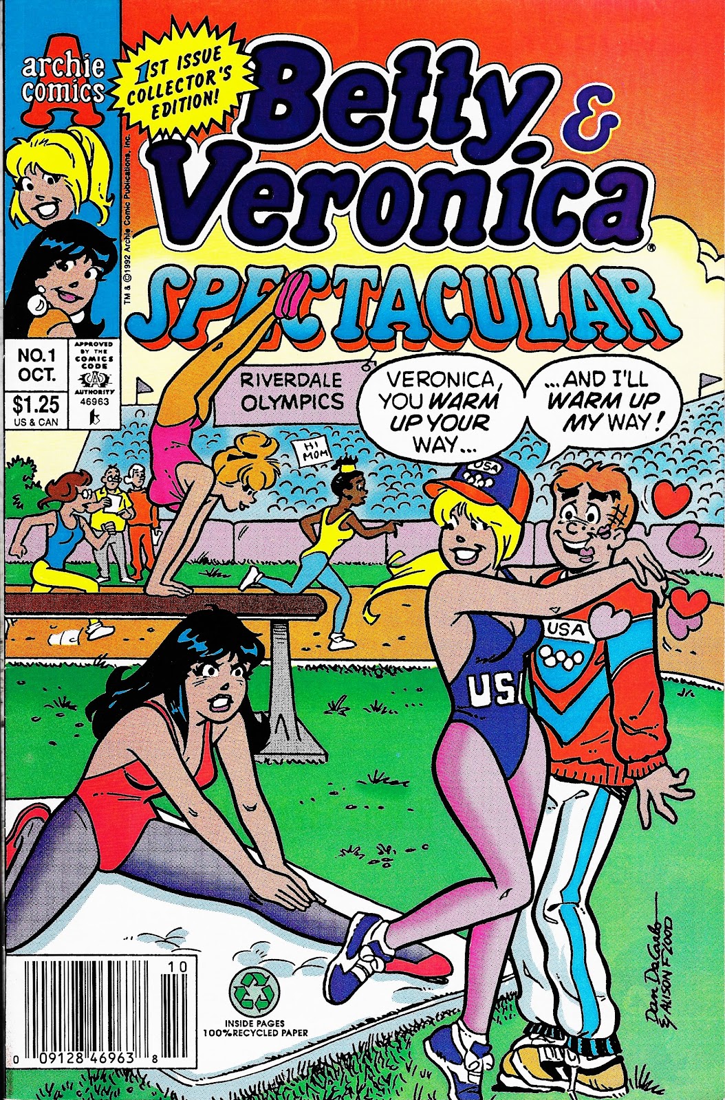 Betty & Veronica Spectacular issue 1 - Page 1