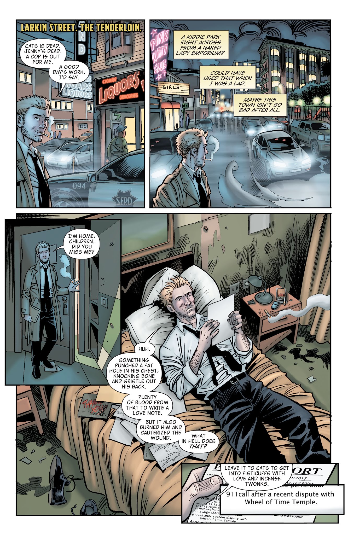Read online The Hellblazer comic -  Issue # _TPB 3 - 83