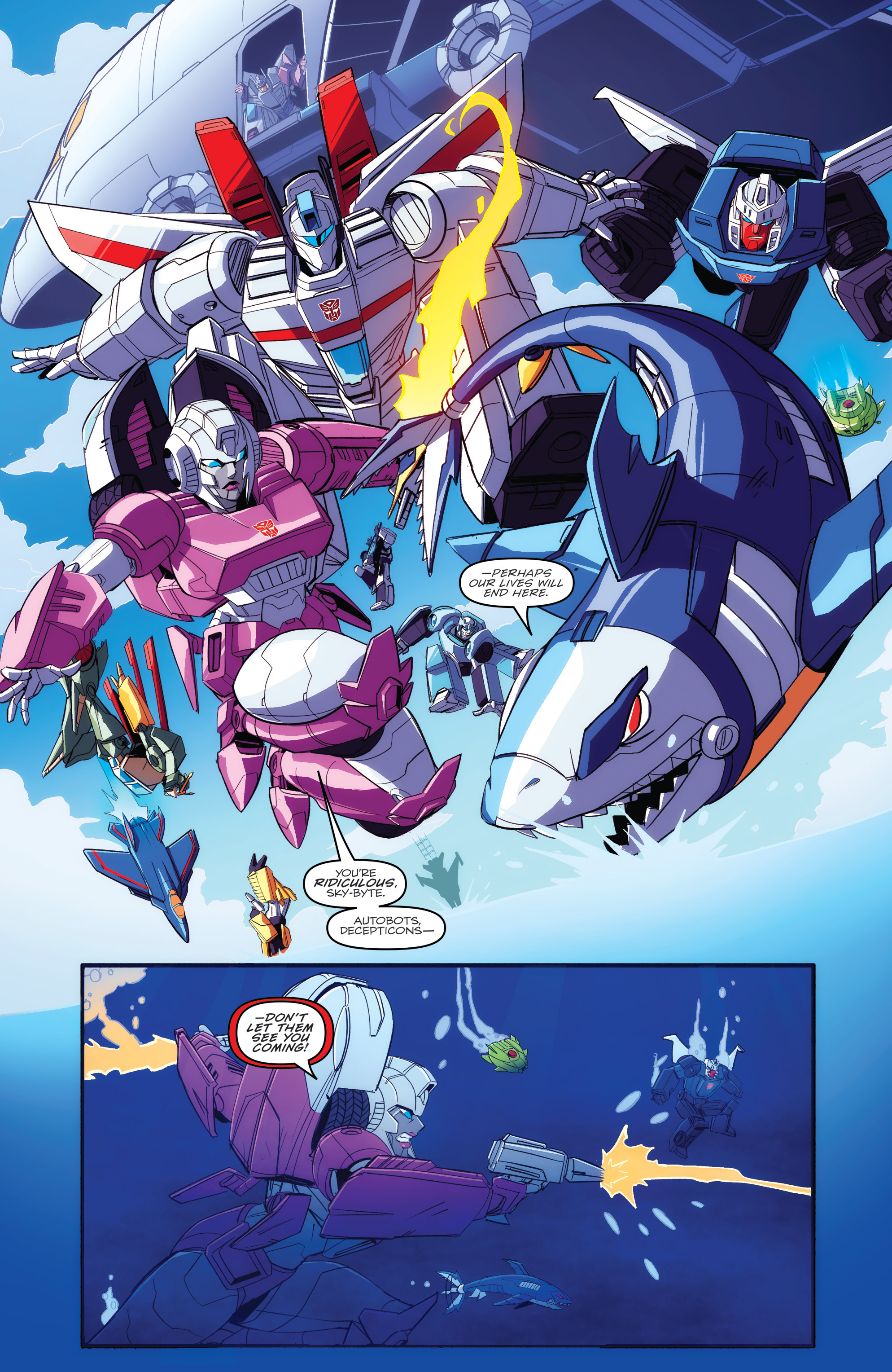 Read online The Transformers (2014) comic -  Issue #53 - 12