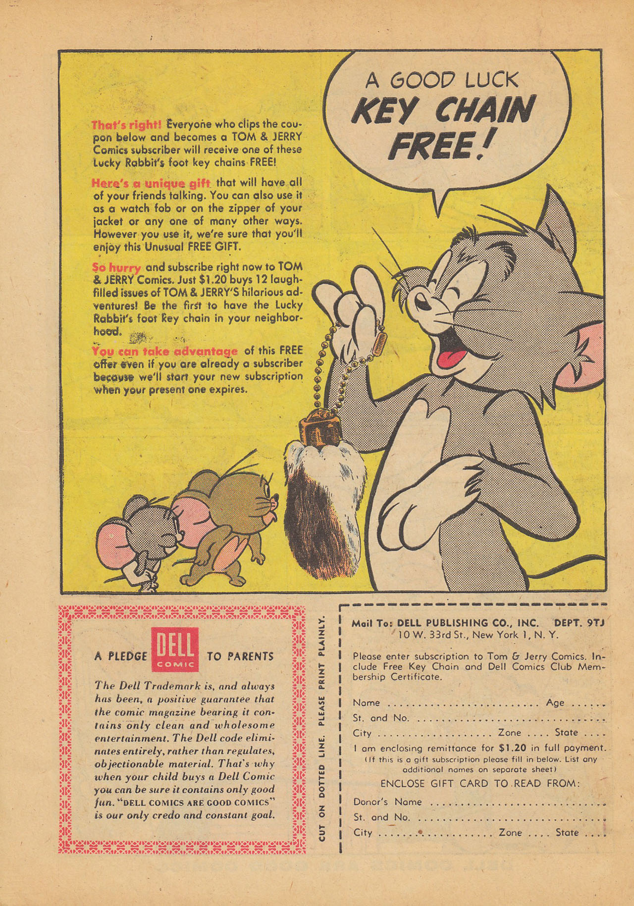 Read online Tom & Jerry Comics comic -  Issue #158 - 34