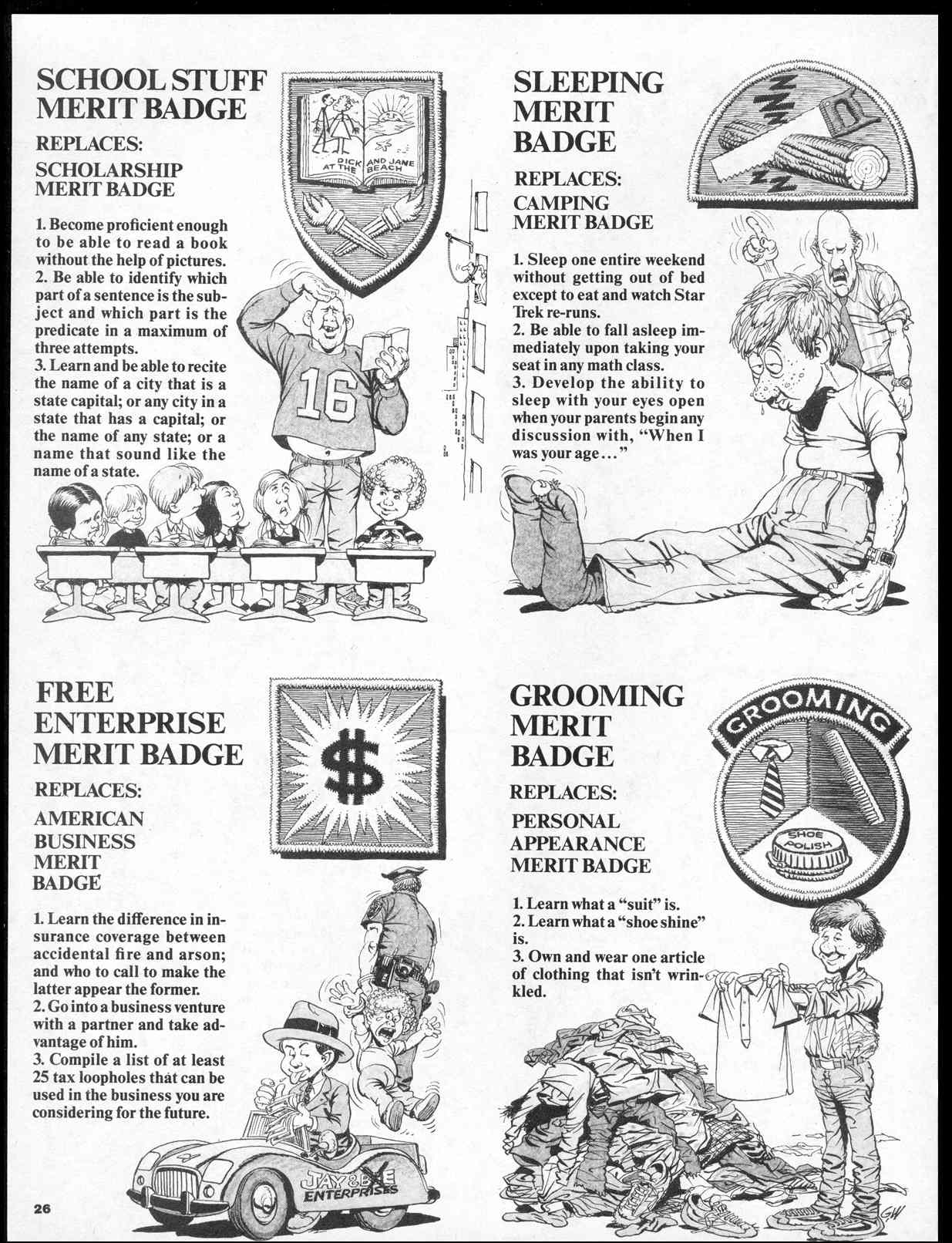 Read online MAD comic -  Issue #248 - 28