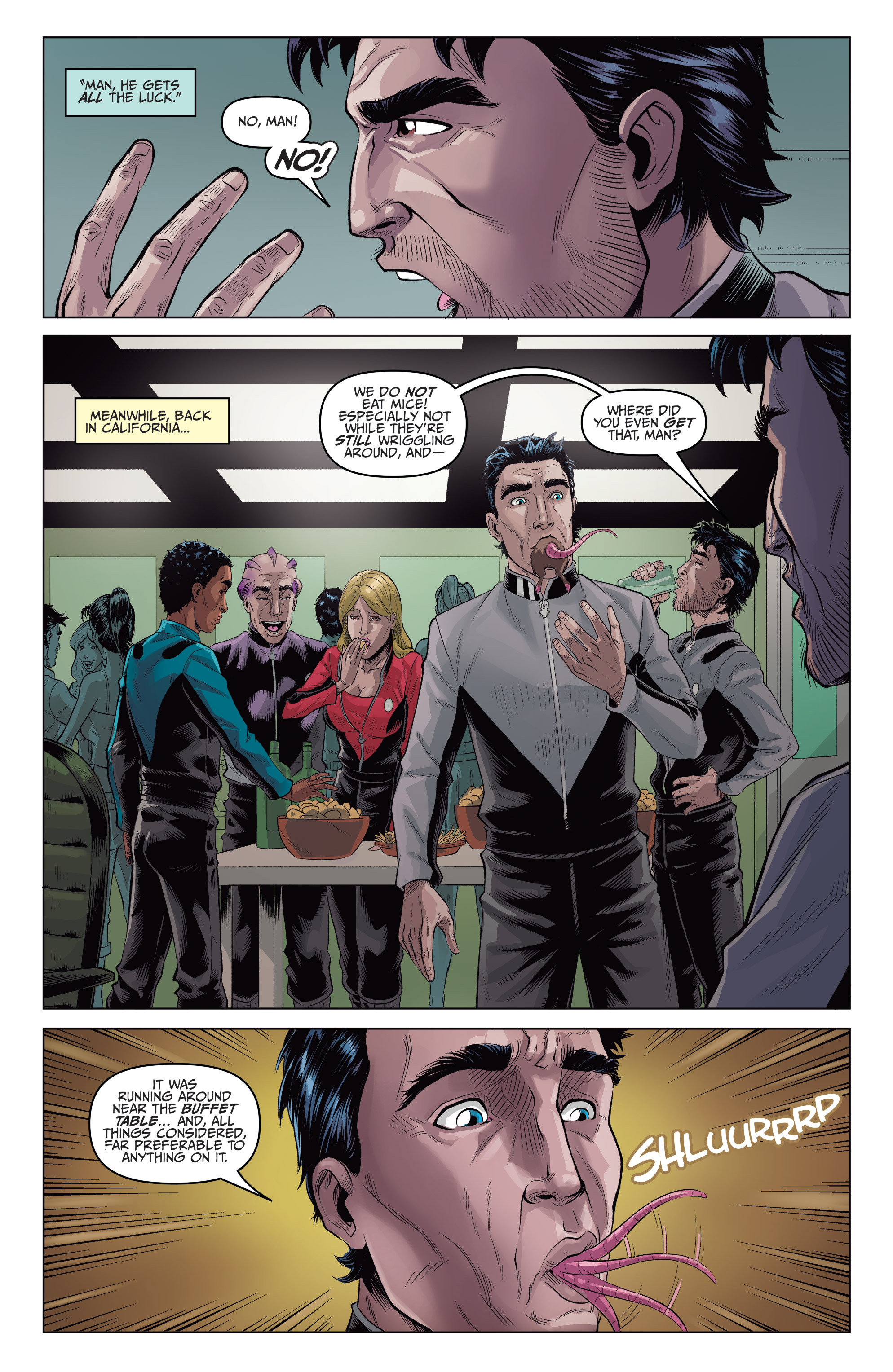 Read online Galaxy Quest: The Journey Continues comic -  Issue #3 - 11