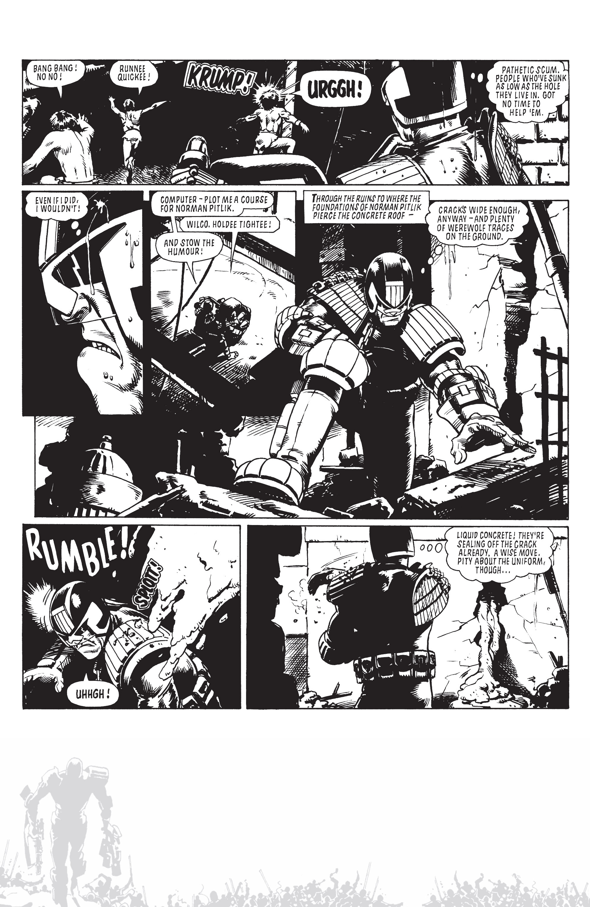 Read online Judge Dredd: Cry of the Werewolf comic -  Issue # Full - 26