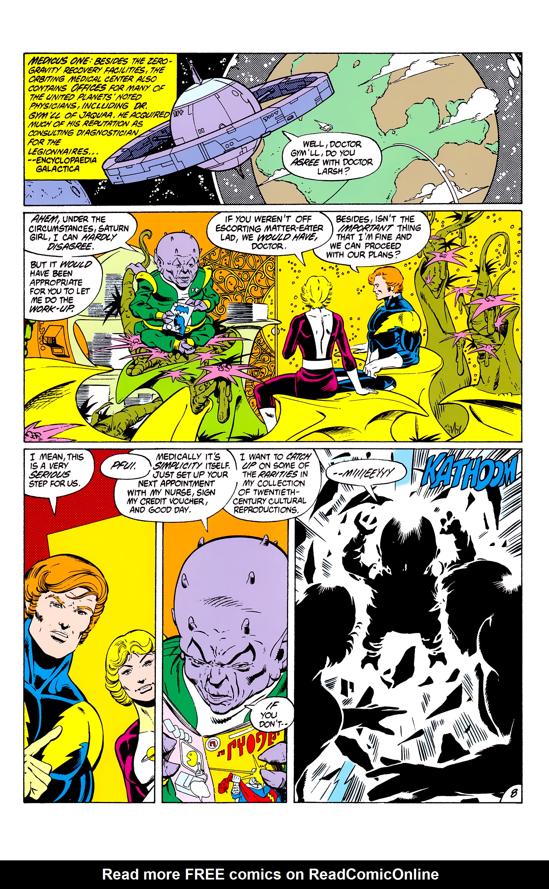 Read online Legion of Super-Heroes (1980) comic -  Issue #302 - 9