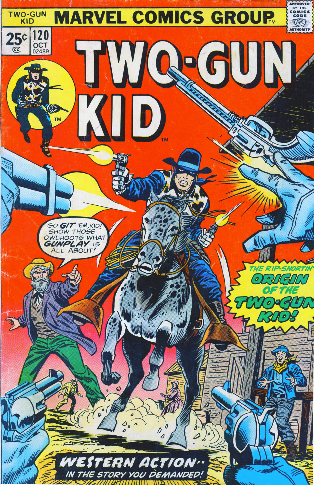 Read online Two-Gun Kid comic -  Issue #120 - 1