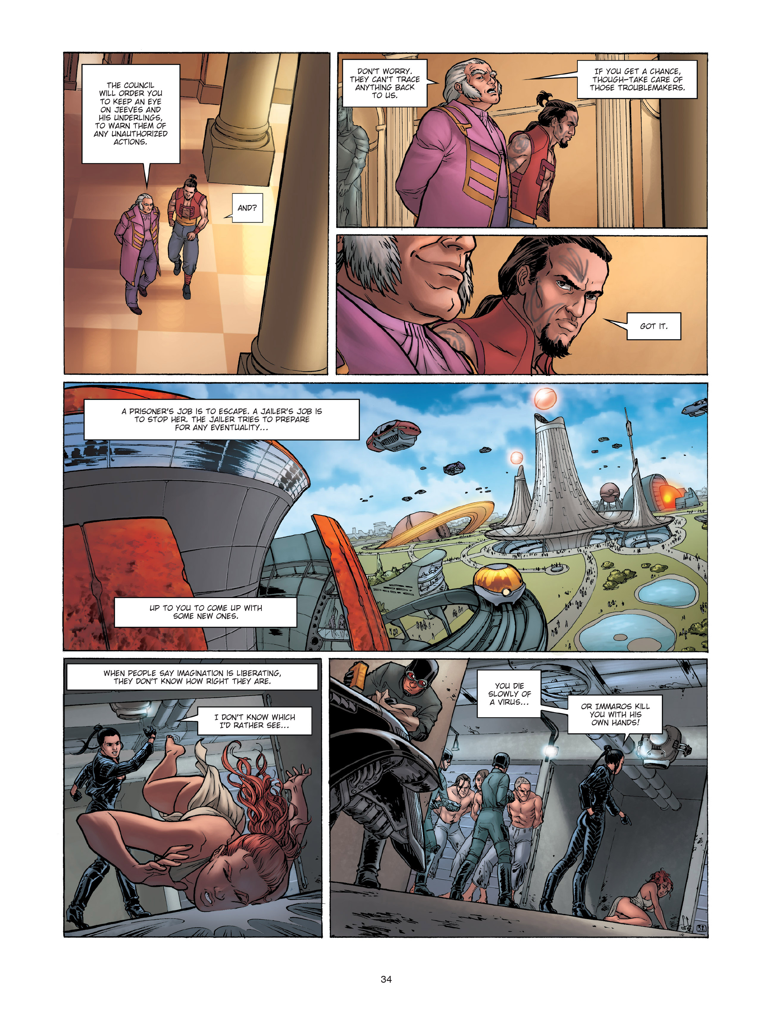 Read online Morea comic -  Issue #6 - 34