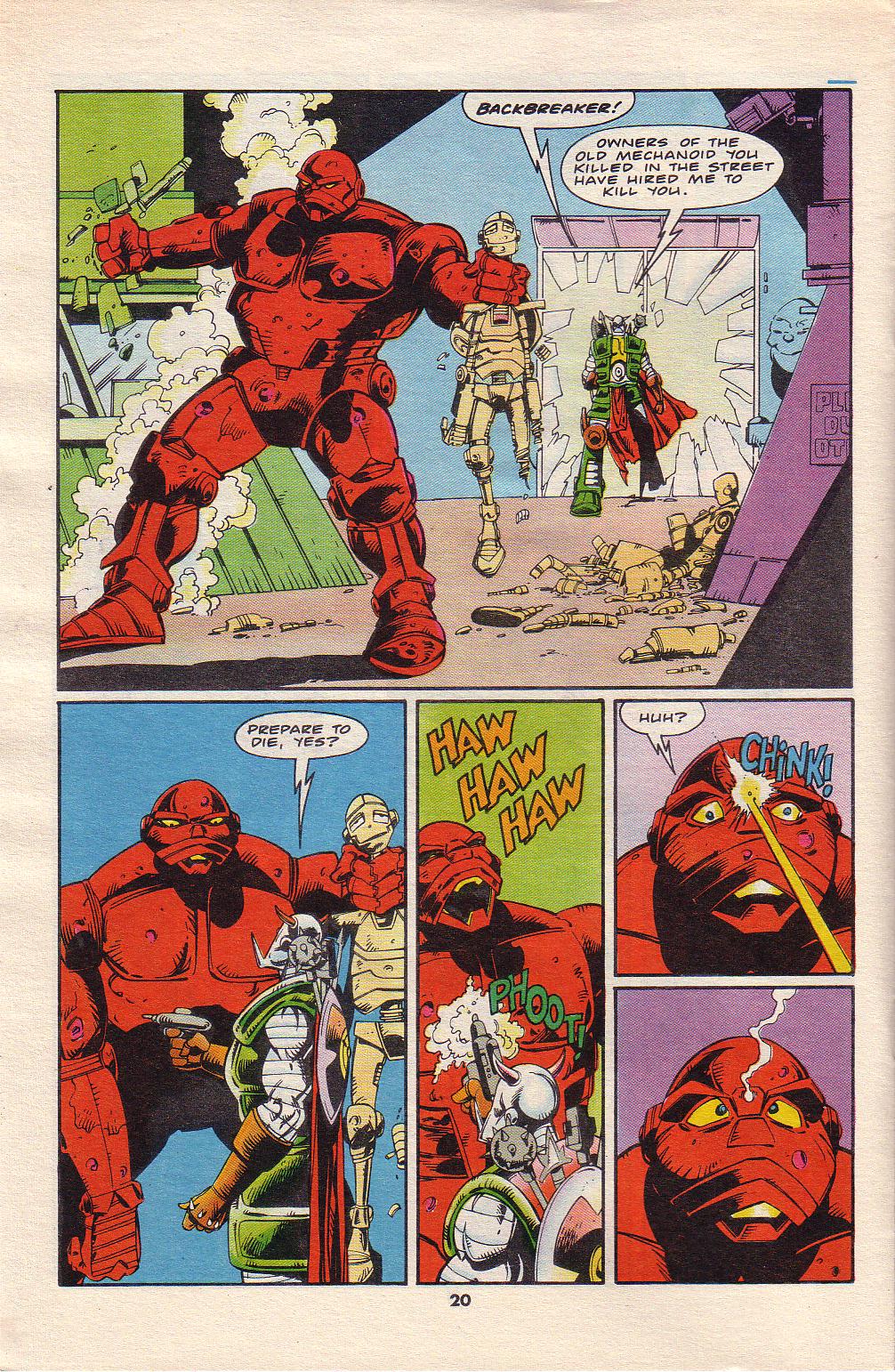 Read online Death's Head comic -  Issue #1 - 19