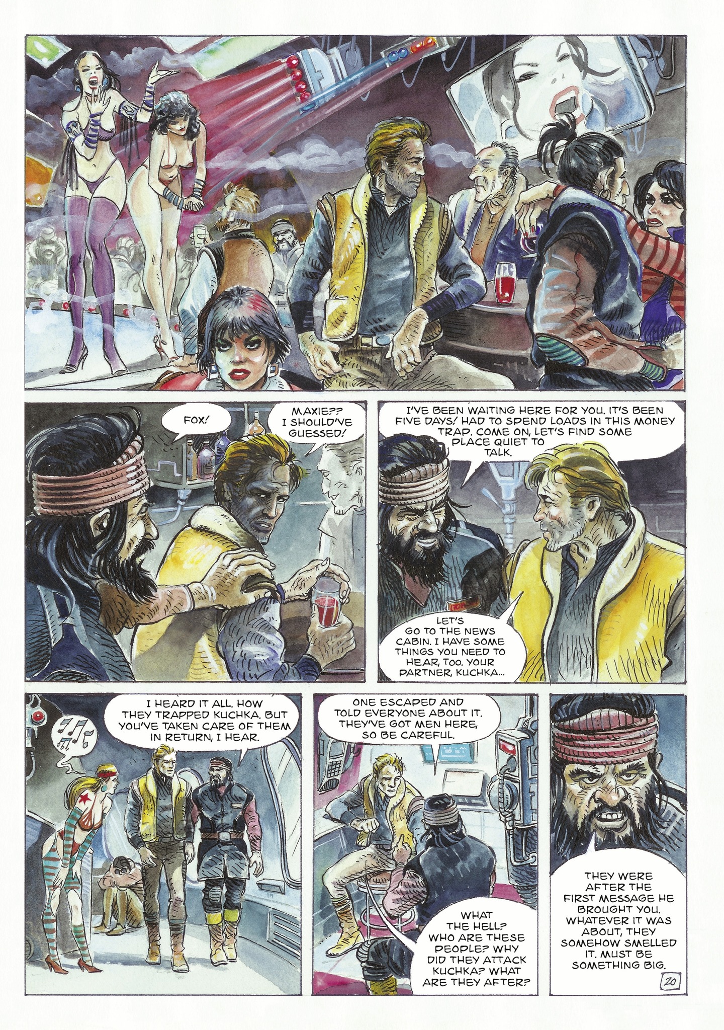 Read online The Man With the Bear comic -  Issue #1 - 22