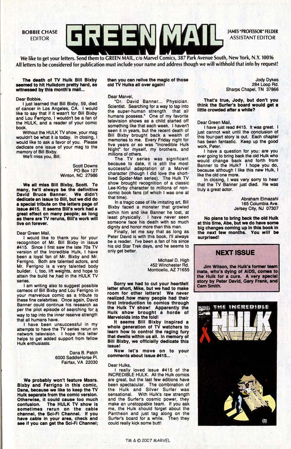 Read online The Incredible Hulk (1968) comic -  Issue #419 - 33