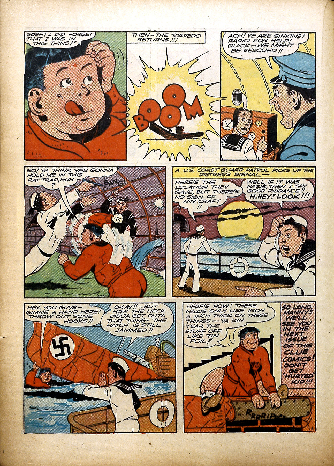 Read online Clue Comics comic -  Issue #3 - 32