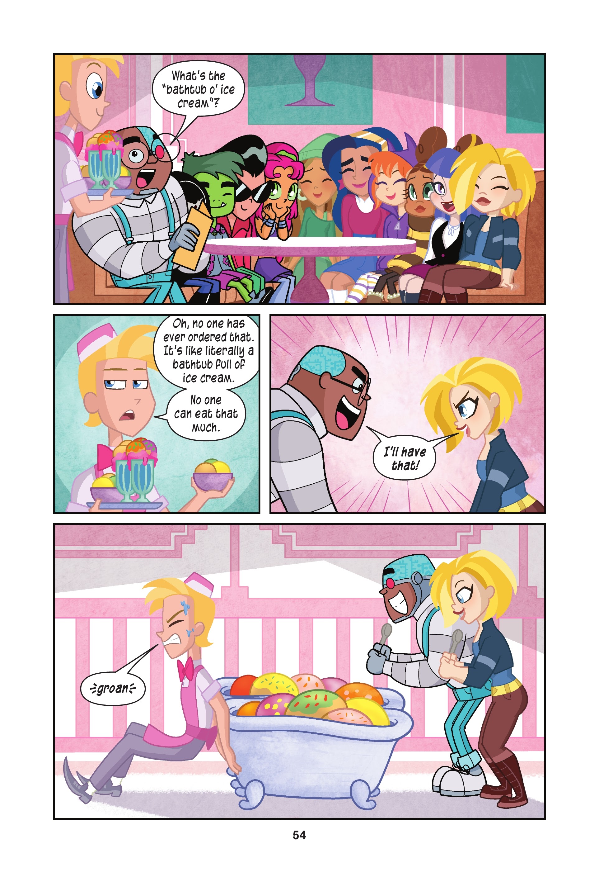Read online Teen Titans Go!/DC Super Hero Girls: Exchange Students comic -  Issue # TPB (Part 1) - 53