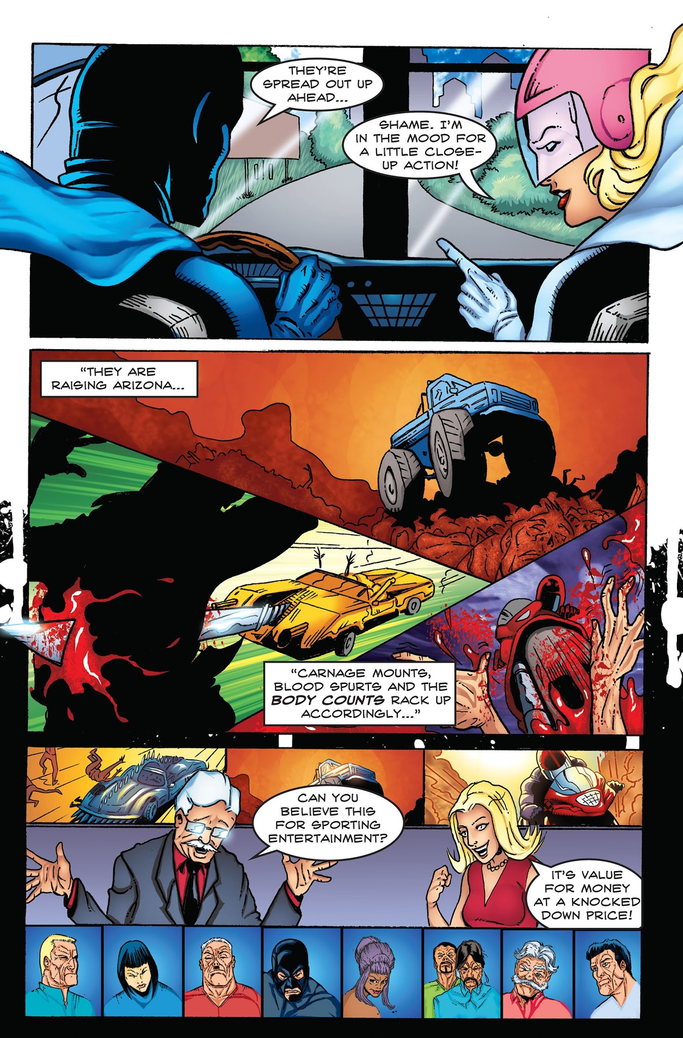 Read online The Final Death Race comic -  Issue #3 - 10