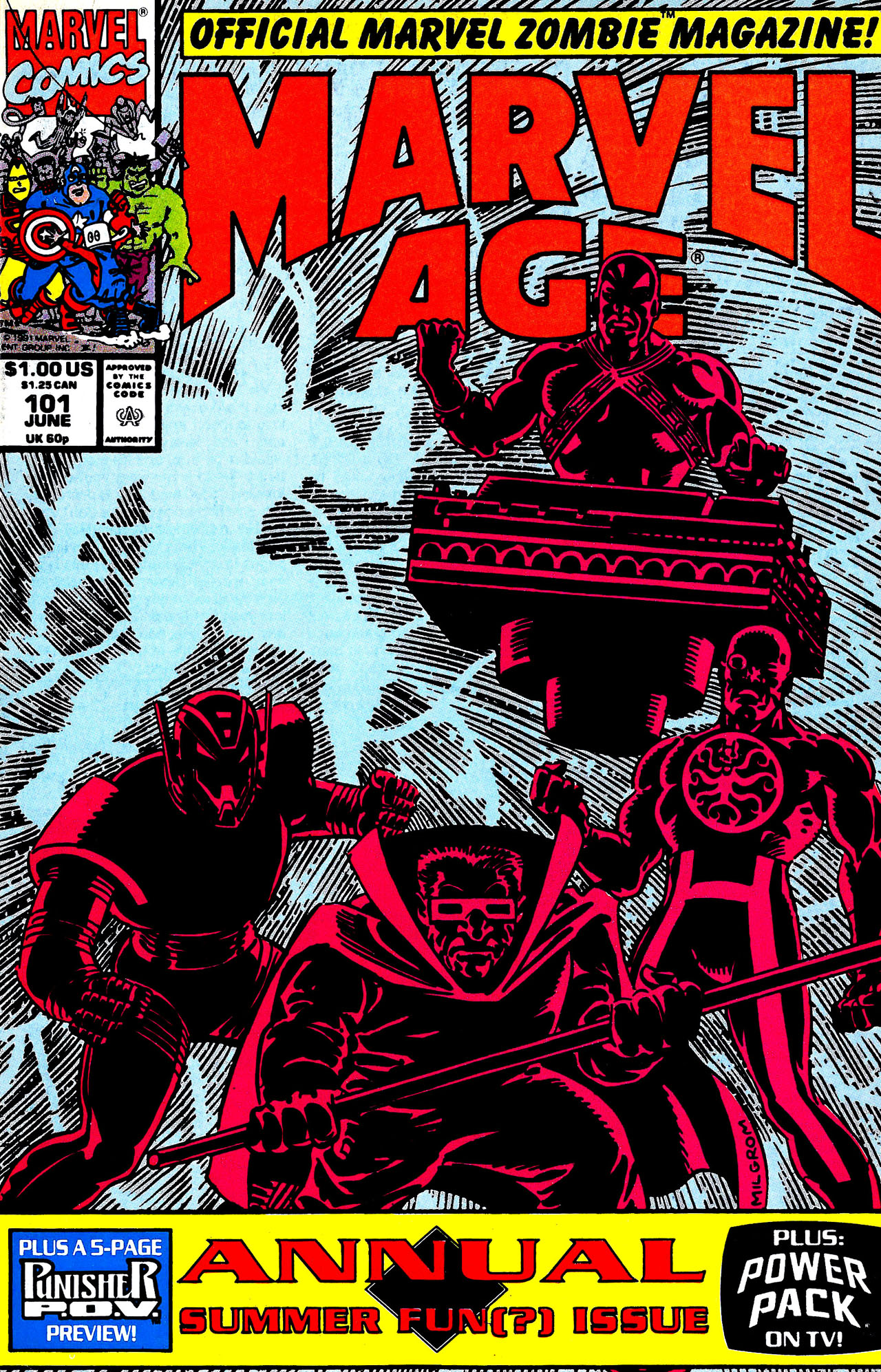 Read online Marvel Age comic -  Issue #101 - 1