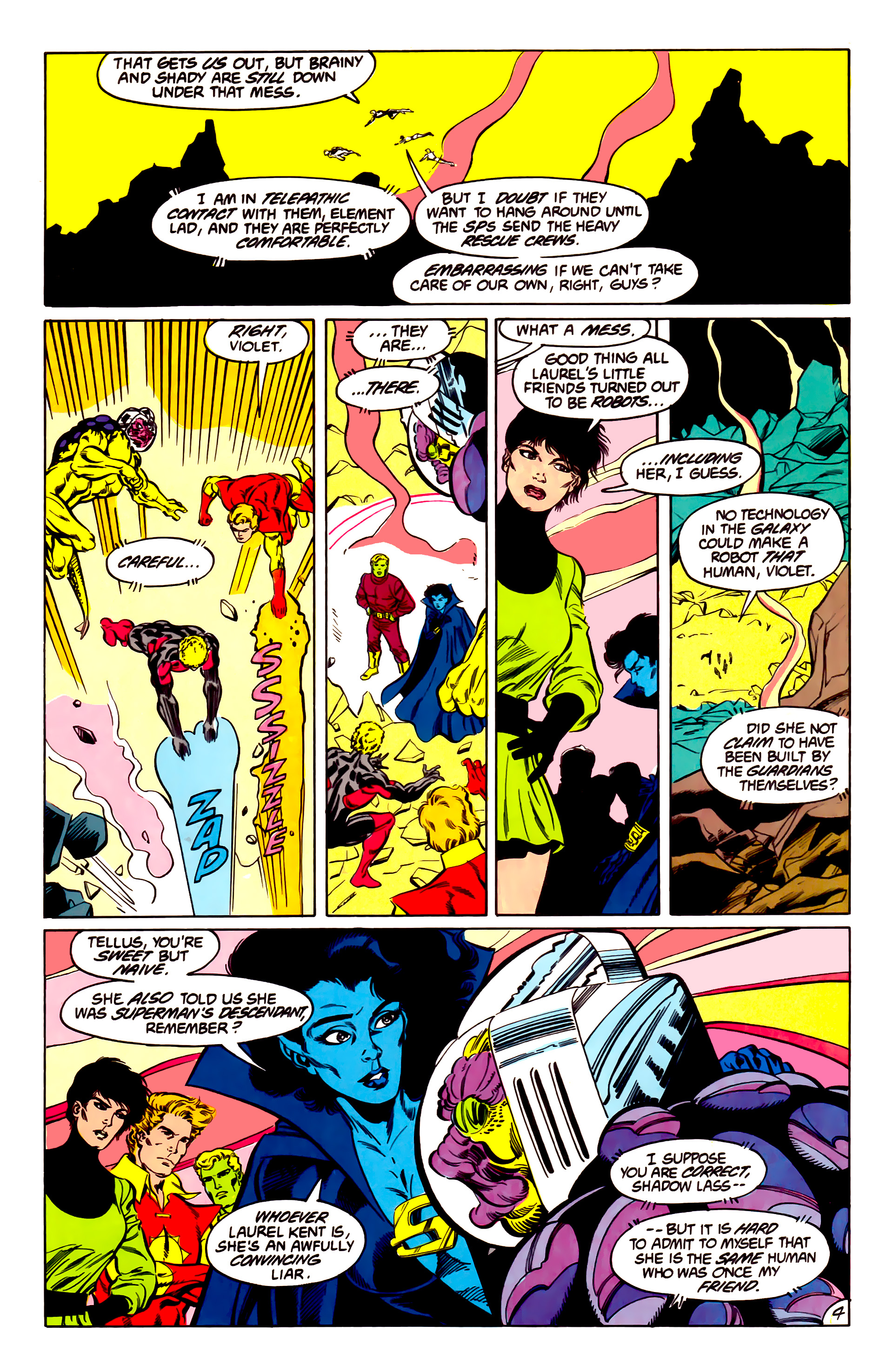 Read online Legion of Super-Heroes (1984) comic -  Issue #43 - 5