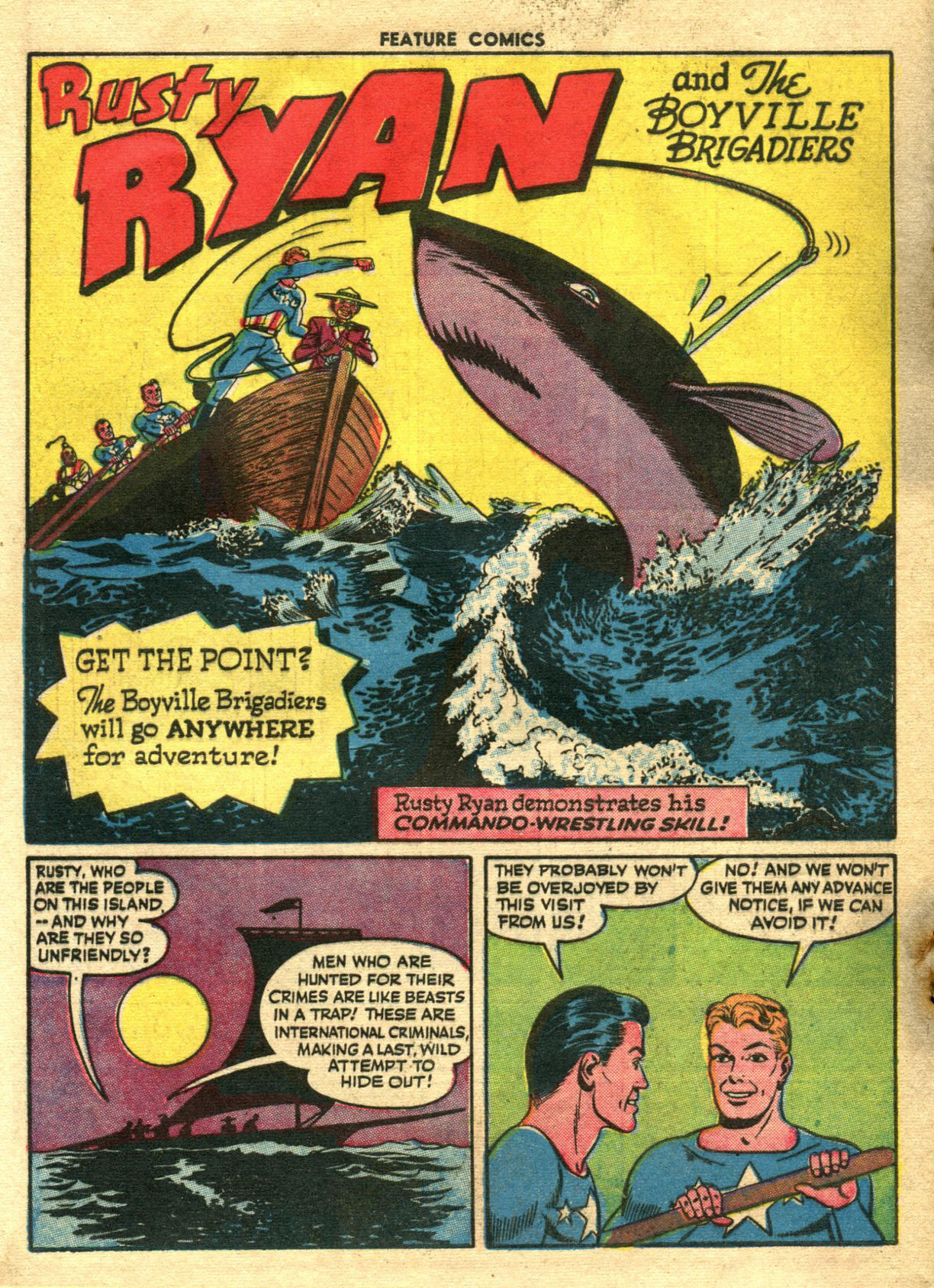 Read online Feature Comics comic -  Issue #96 - 52