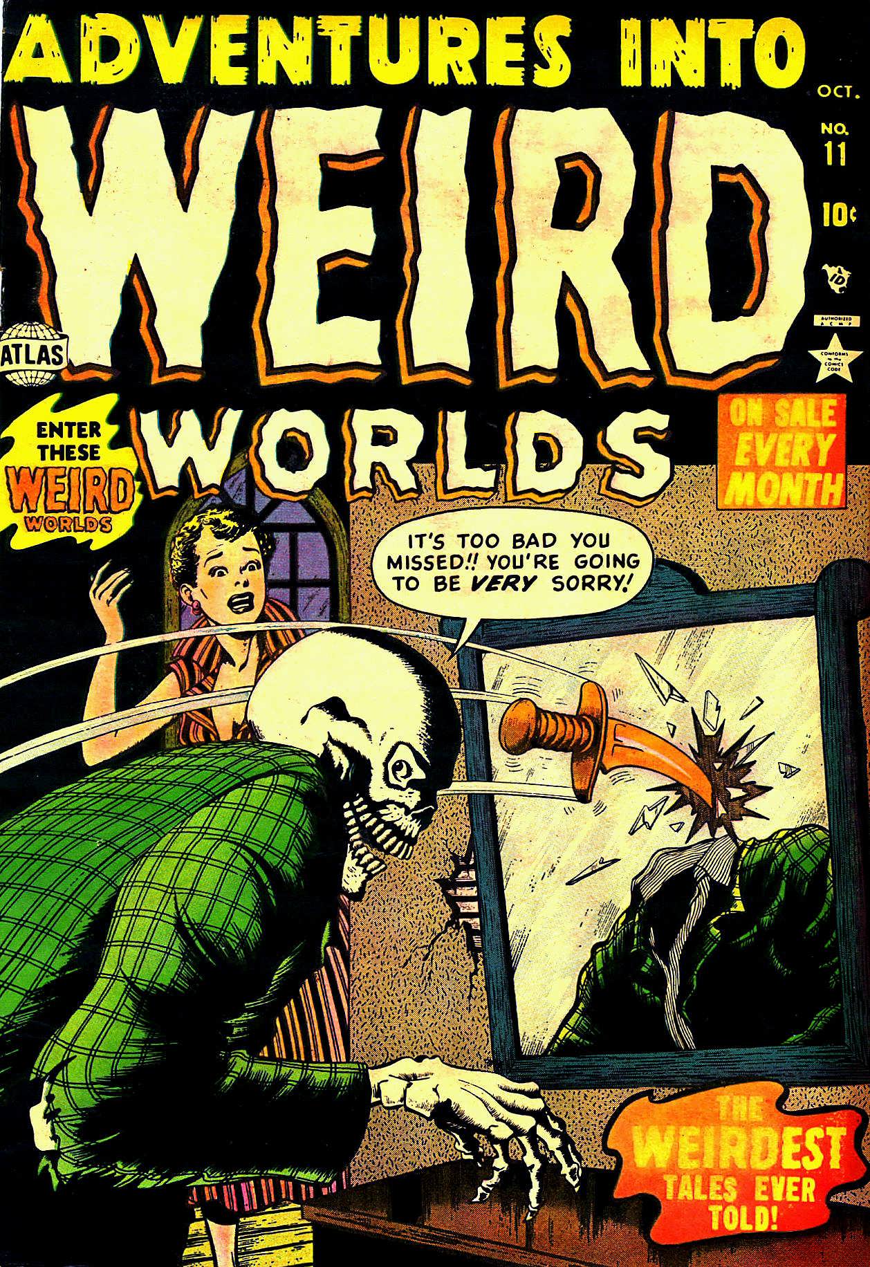 Read online Adventures into Weird Worlds comic -  Issue #11 - 1