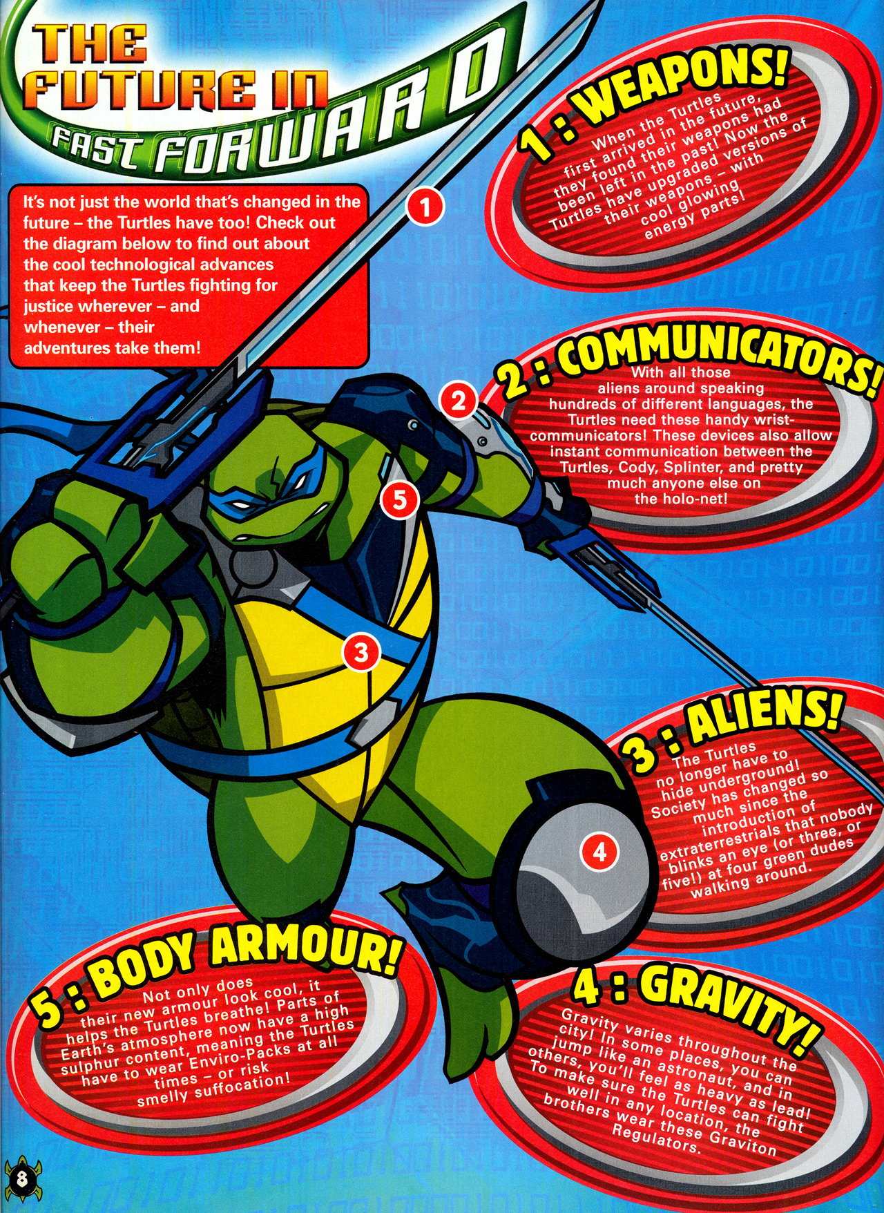 Read online Teenage Mutant Ninja Turtles Comic comic -  Issue #3 - 8