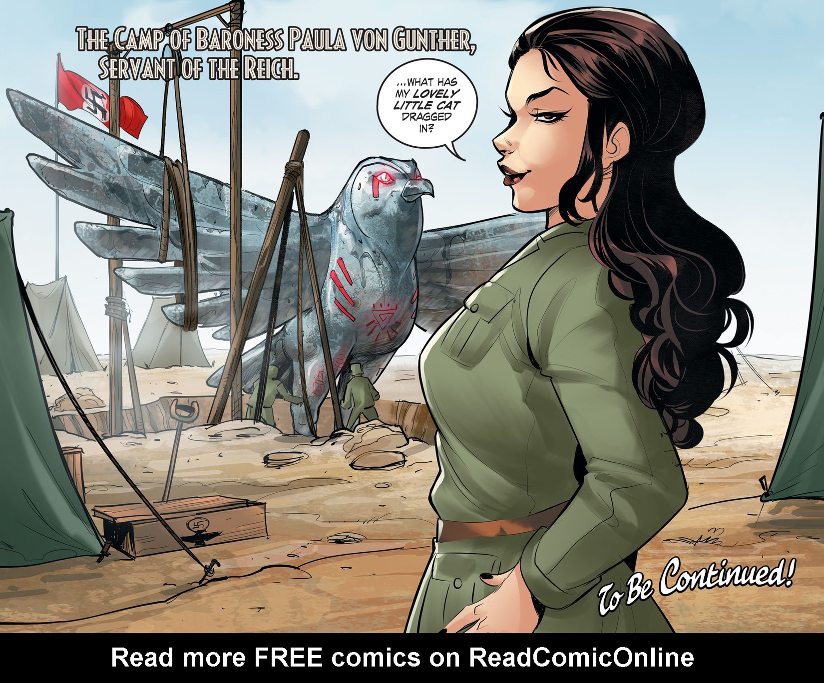 Read online DC Comics: Bombshells comic -  Issue #61 - 22