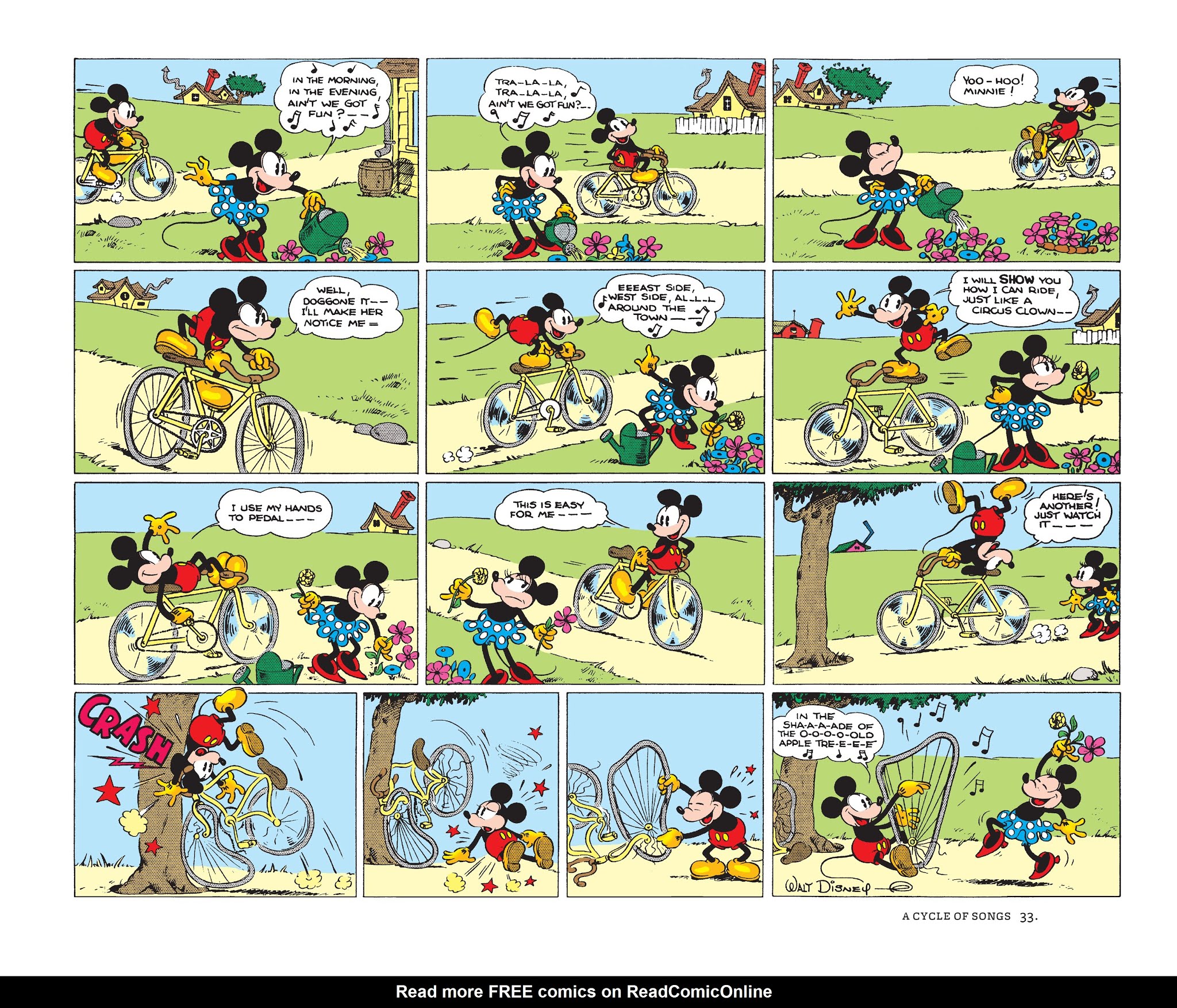 Read online Walt Disney's Mickey Mouse Color Sundays comic -  Issue # TPB 1 (Part 1) - 33