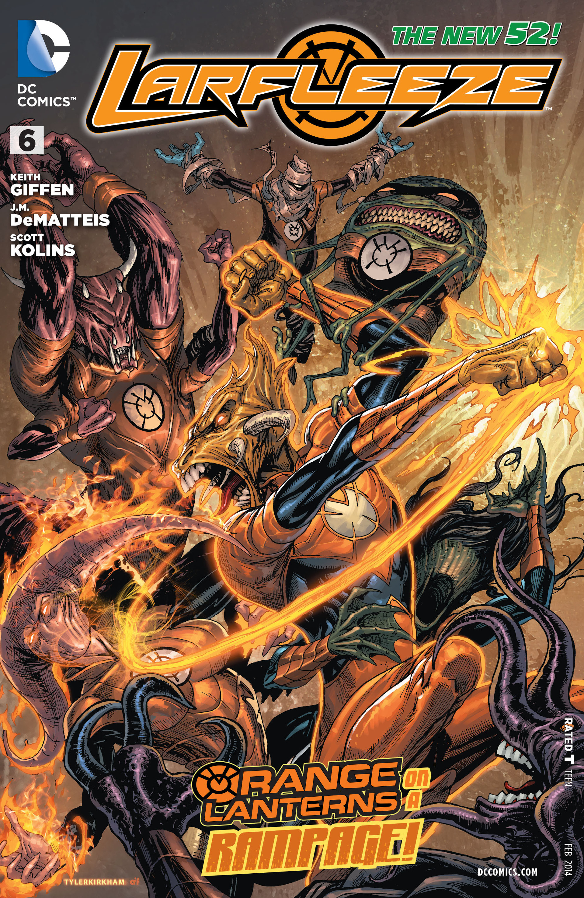 Read online Larfleeze comic -  Issue #6 - 1