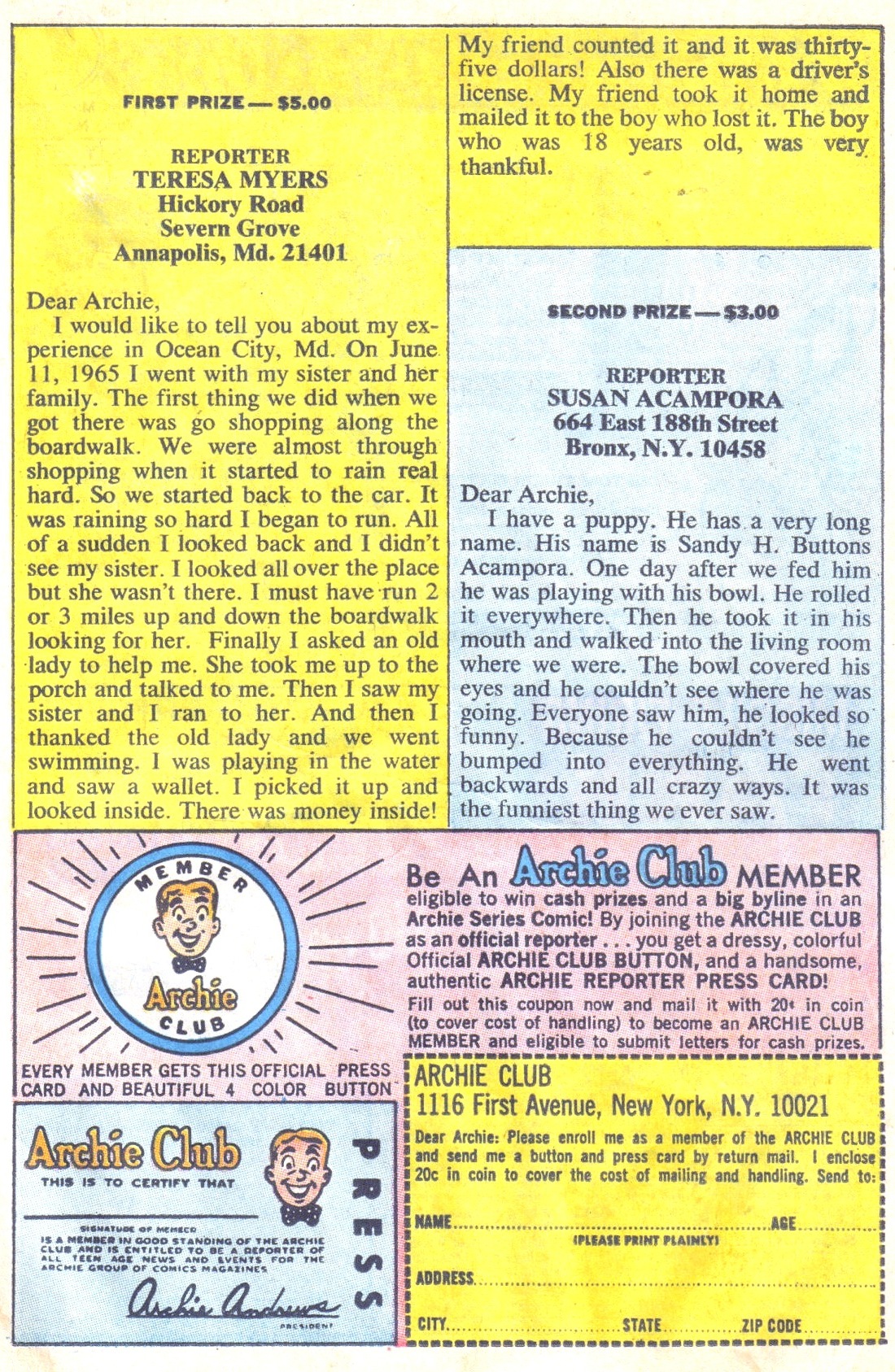 Read online Archie (1960) comic -  Issue #186 - 11