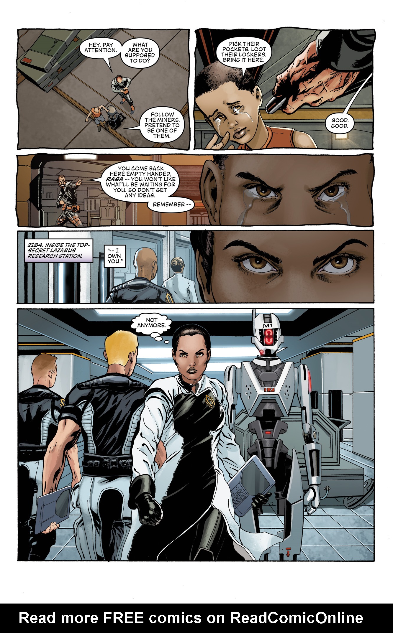 Read online Mass Effect: Foundation comic -  Issue #13 - 4
