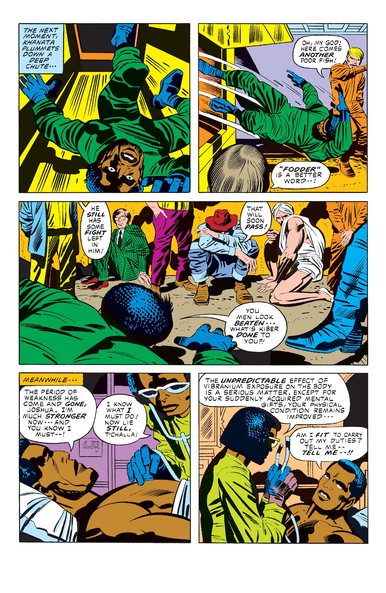Read online Marvel Masterworks: The Black Panther comic -  Issue # TPB 2 - 196